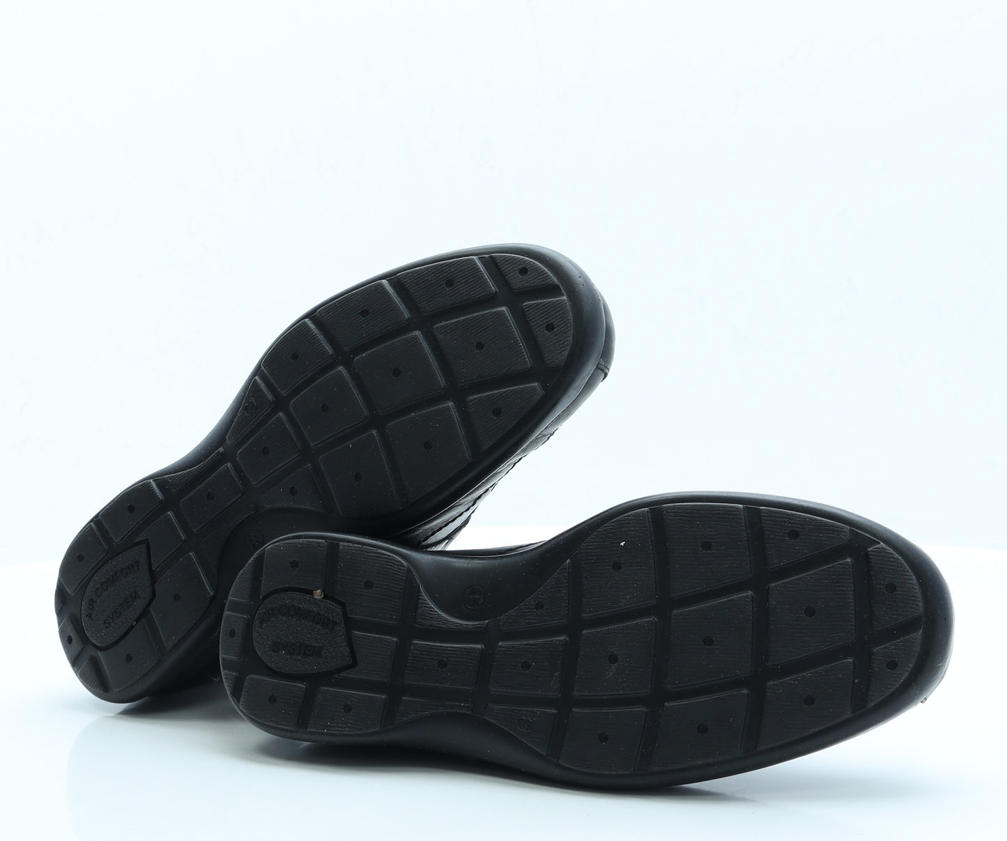 Pavers Mens Black Faux Leather Loafer Casual UK 11 EUR 45
