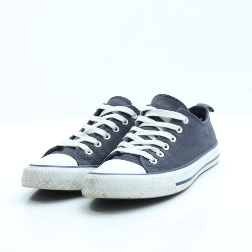Papaya Womens Blue Fabric Trainer UK 5 EUR 38