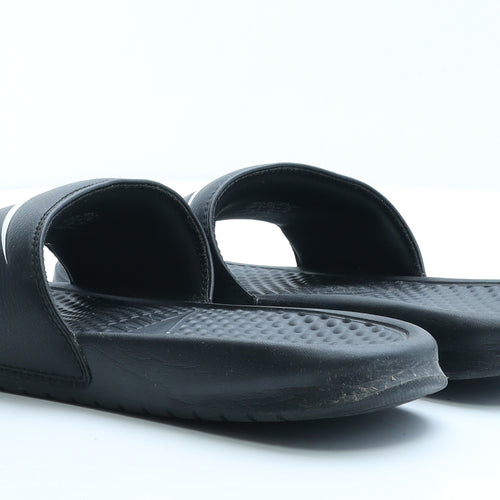 Nike Mens Black Polyester Slider Slipper UK 9 EUR 42