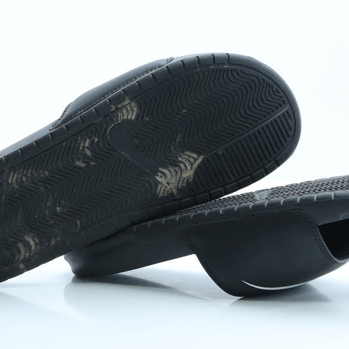 Nike Mens Black Polyester Slider Slipper UK 9 EUR 42