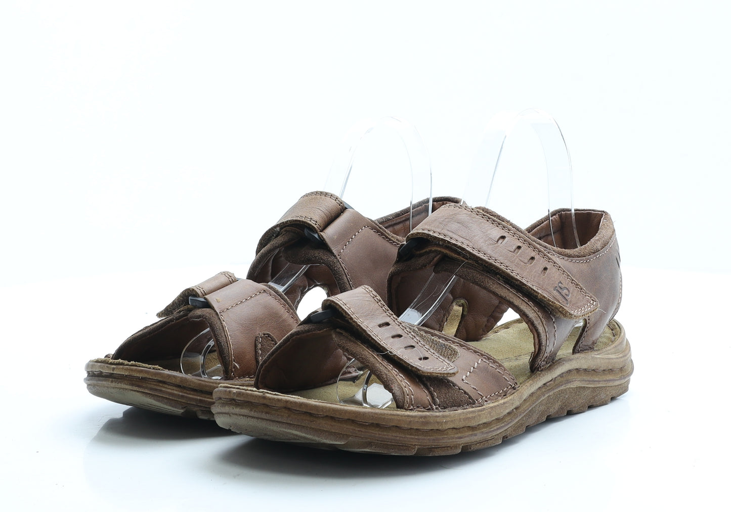Josef Seibel Womens Brown Polyester Strappy Sandal UK 7 EUR 40