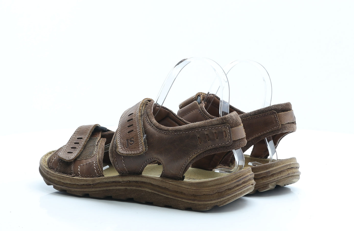 Josef Seibel Womens Brown Polyester Strappy Sandal UK 7 EUR 40