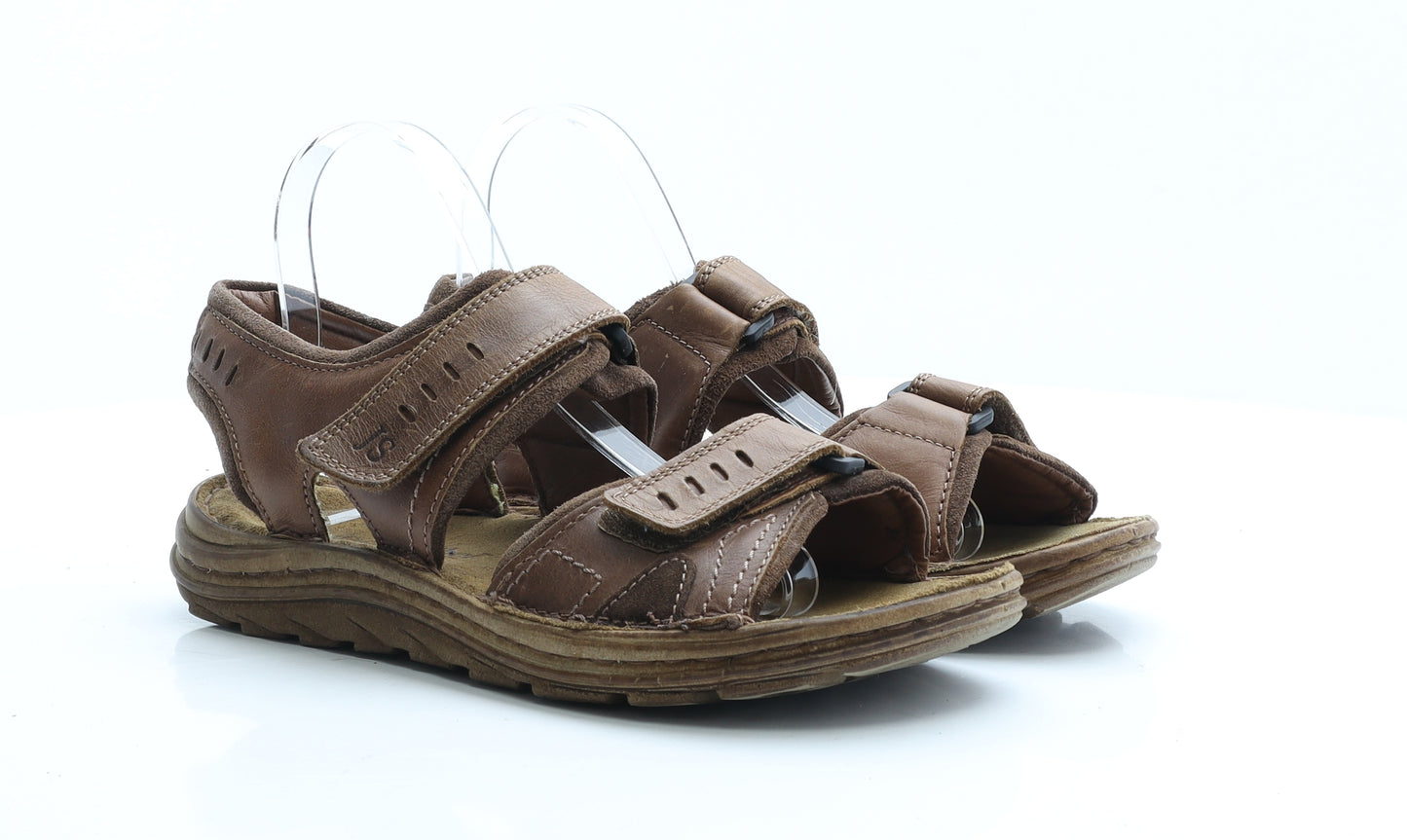 Josef Seibel Womens Brown Polyester Strappy Sandal UK 7 EUR 40