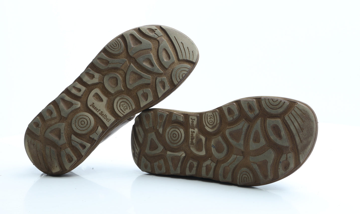 Josef Seibel Womens Brown Polyester Strappy Sandal UK 7 EUR 40