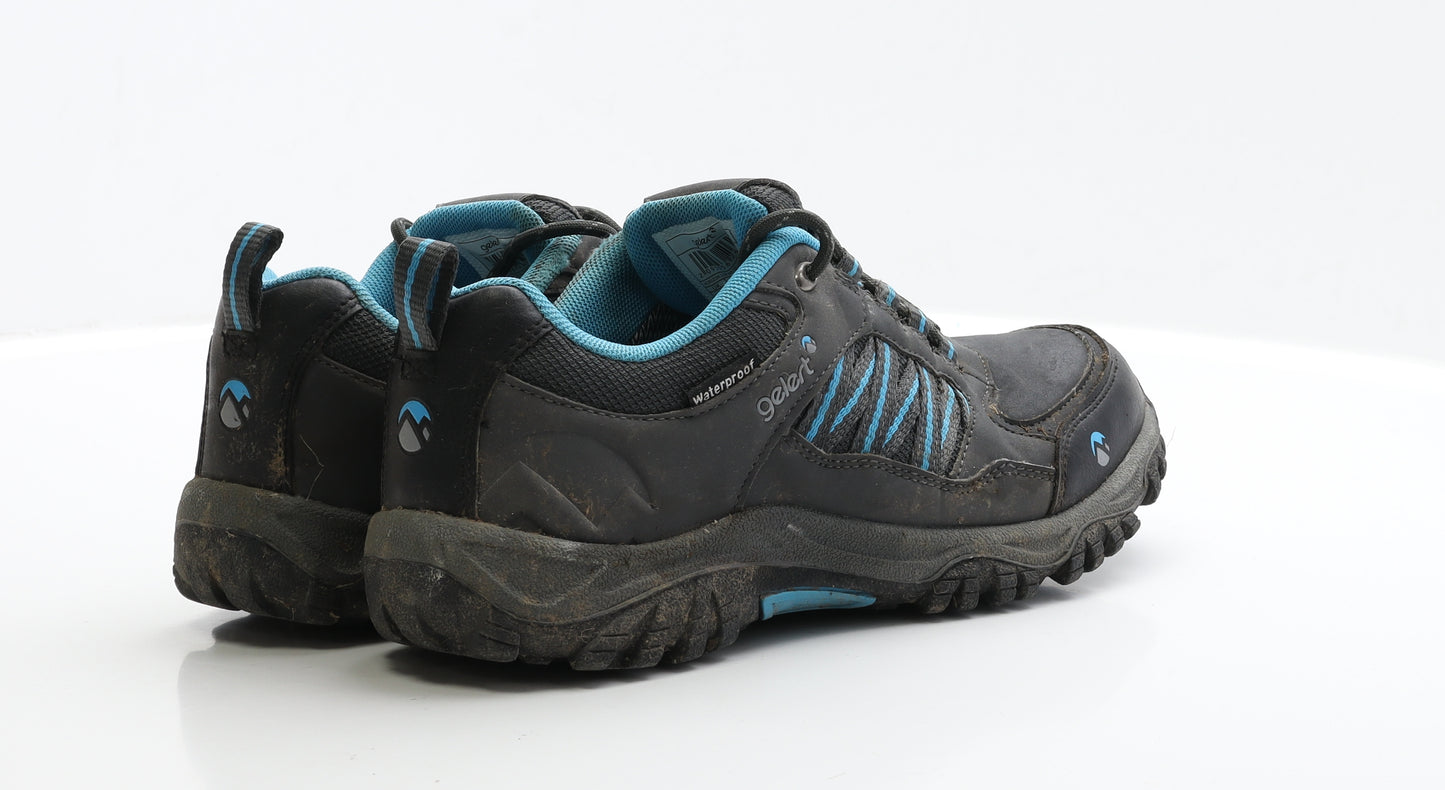 Gelert Womens Black Polyester Trainer UK 6 EUR 39 - Walking Trainers