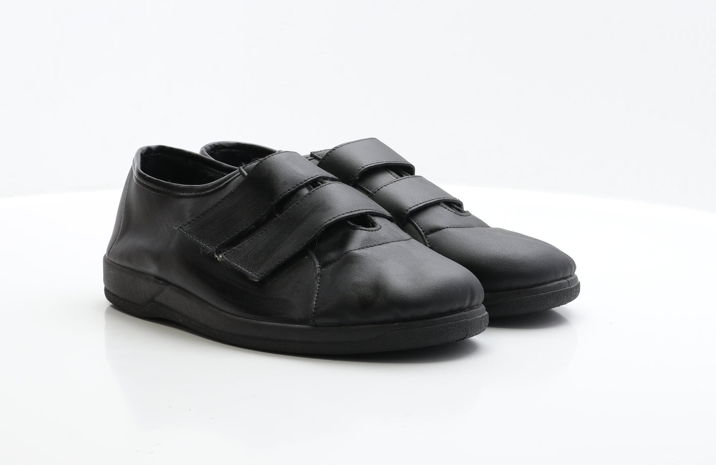 Preworn Mens Black Polyester Trainer UK 12 EUR 46