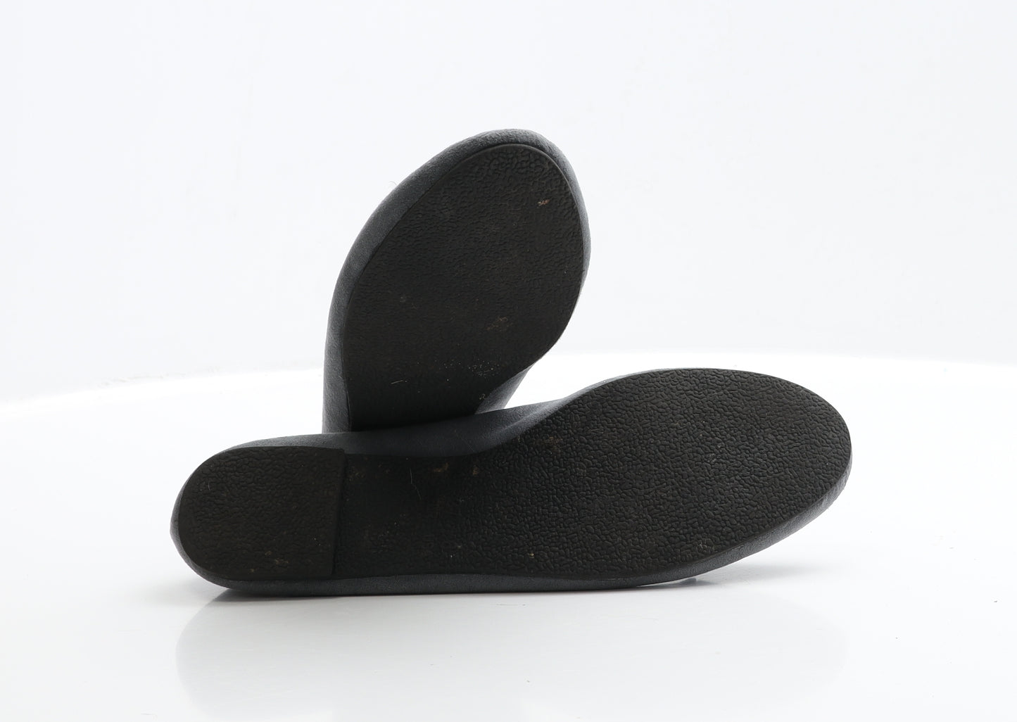 Primark Womens Grey Faux Suede Ballet Flat UK 4 EUR 37