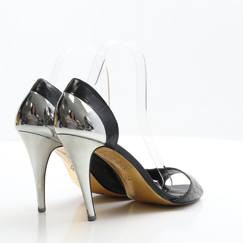 Ted Baker Womens Black Leather Court Heel UK 5 EUR 38