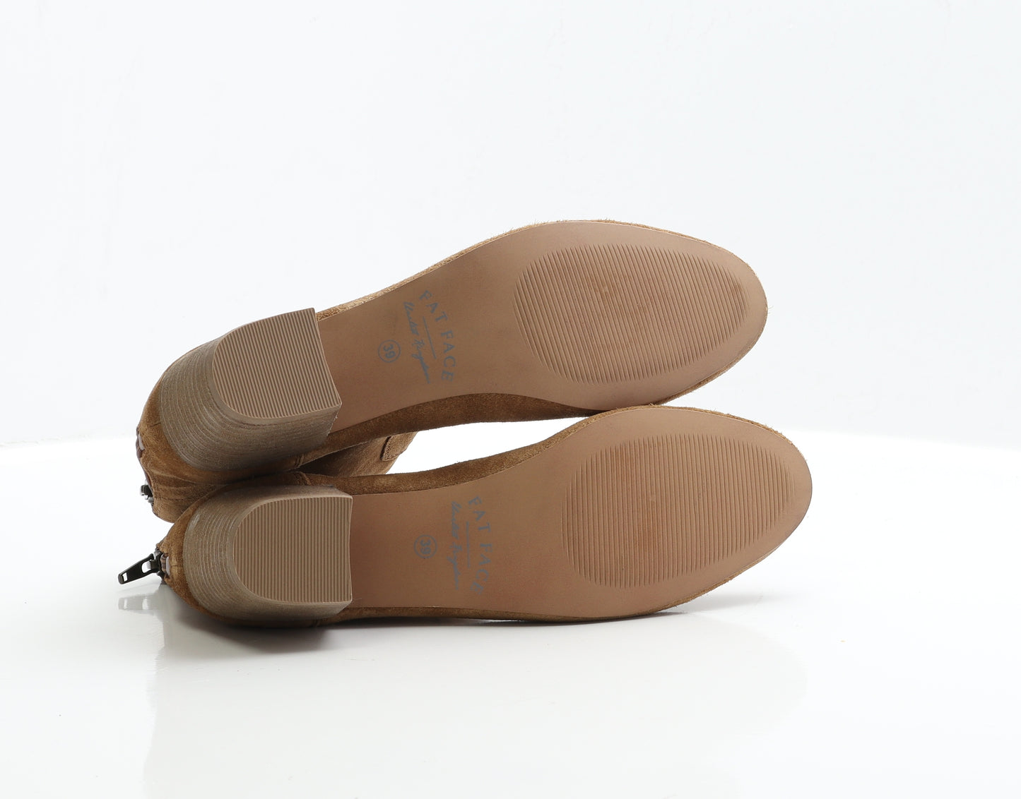 Fat Face Womens Brown Suede Cowboy Boot UK 6 EUR 39