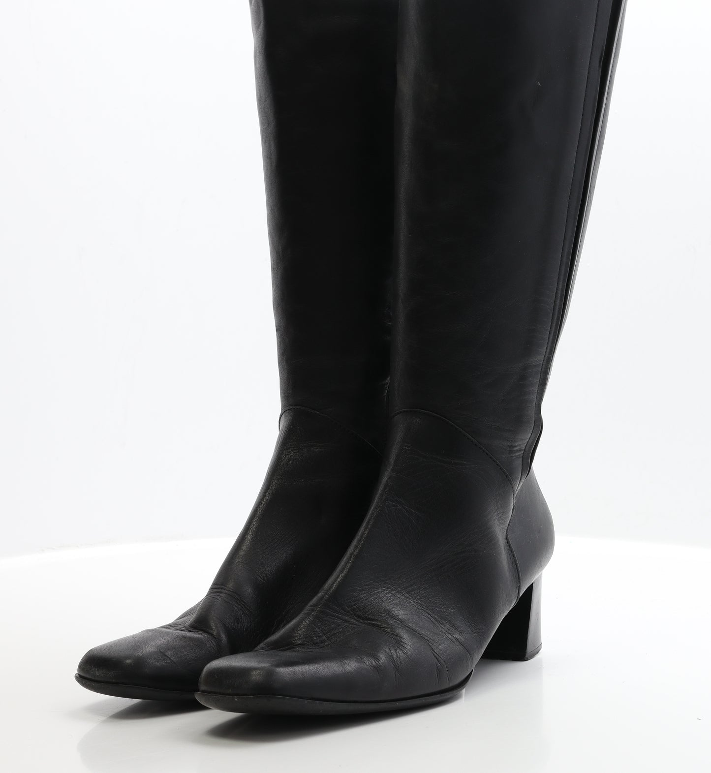 Van Dal Womens Black Faux Leather Bootie Boot UK 7 EUR 40