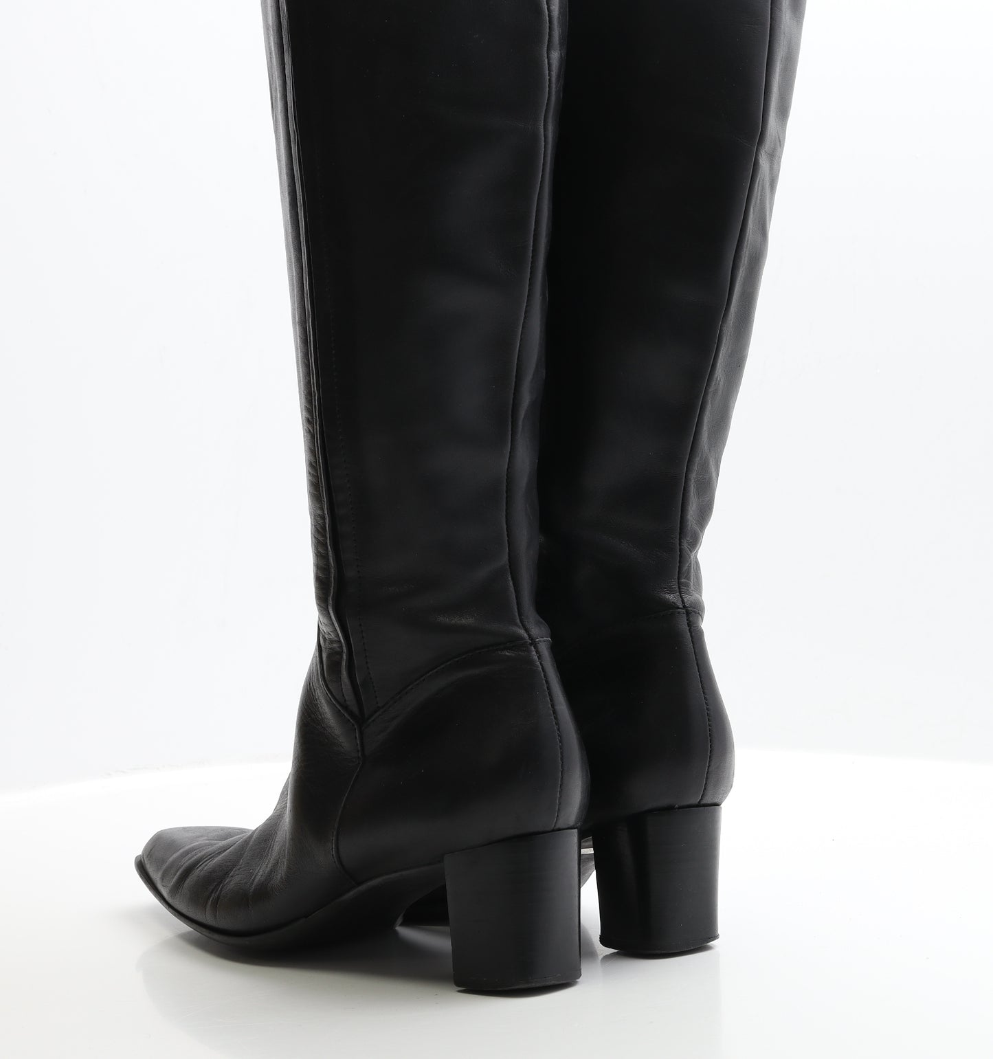 Van Dal Womens Black Faux Leather Bootie Boot UK 7 EUR 40