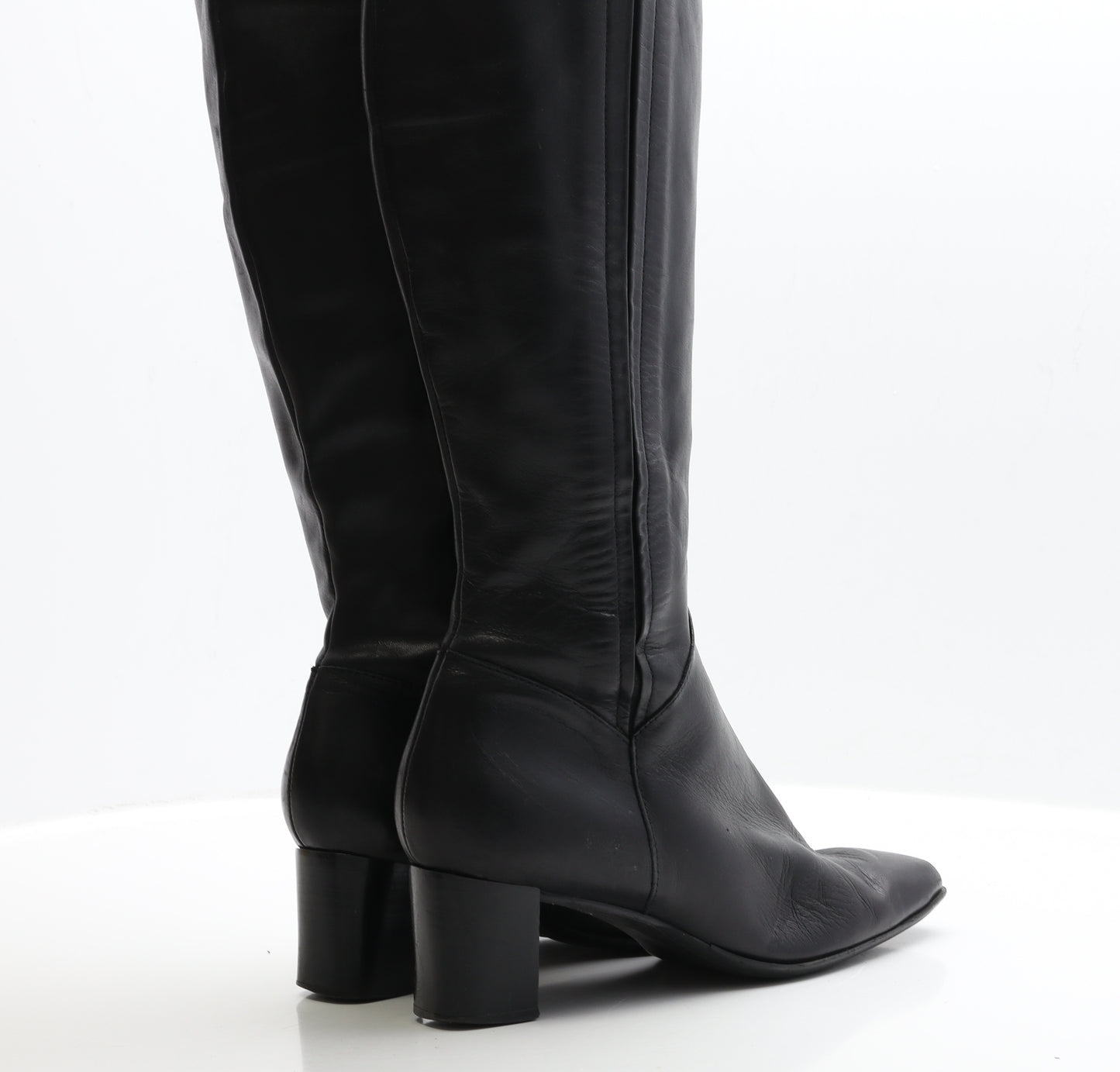 Van Dal Womens Black Faux Leather Bootie Boot UK 7 EUR 40