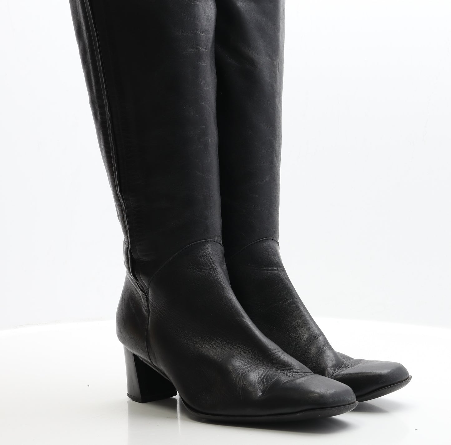Van Dal Womens Black Faux Leather Bootie Boot UK 7 EUR 40