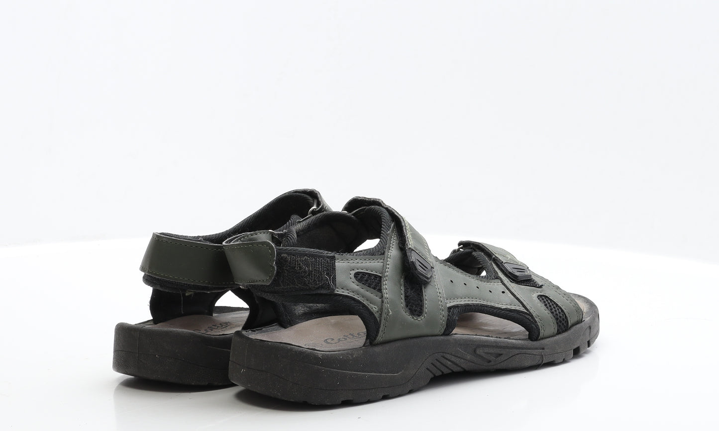 Cotton Traders Mens Green Polyester Slip On Sandal UK 10 EUR 44