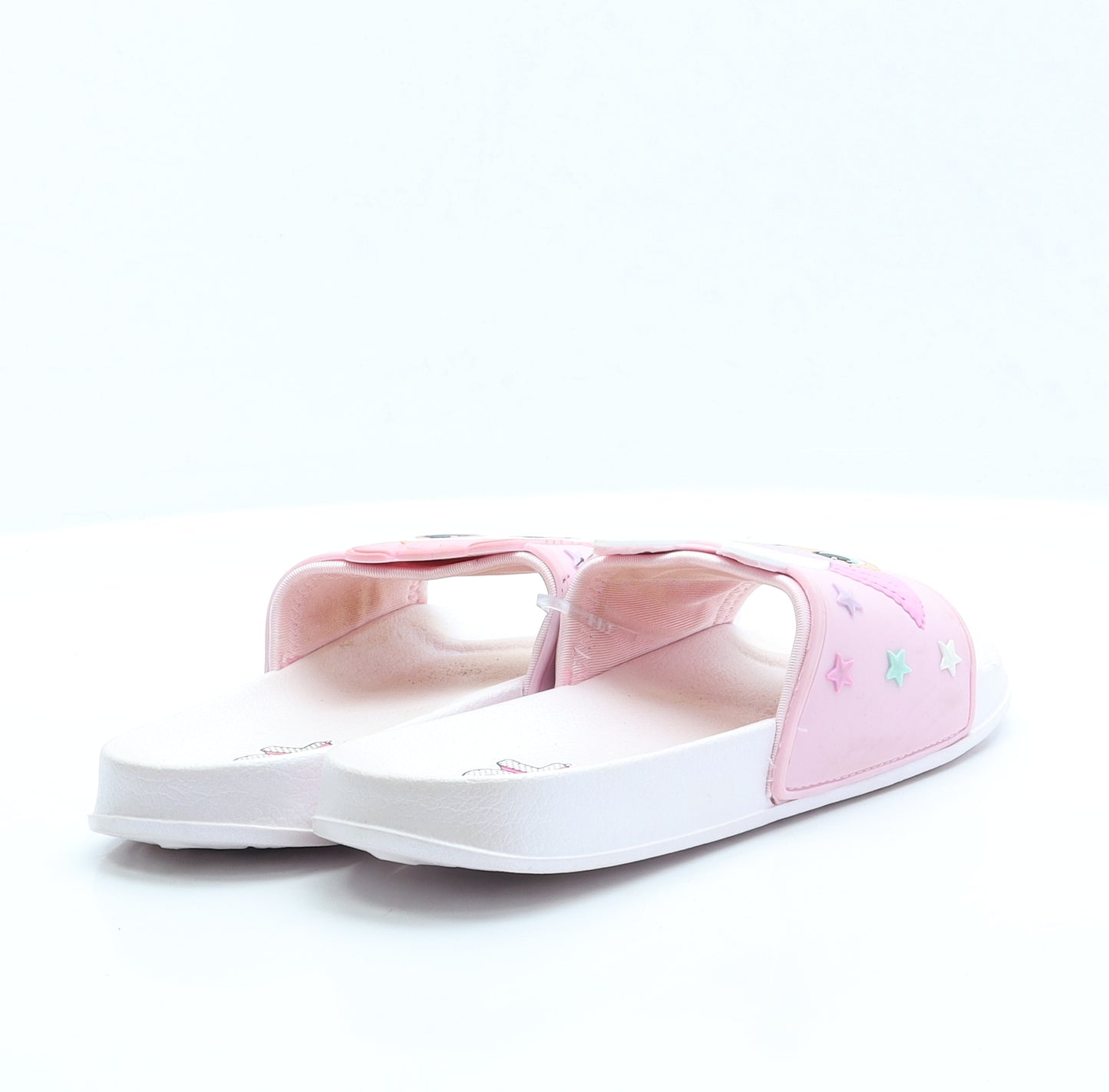 LOL Dolls Womens Pink Rubber Slip On Sandal UK 3