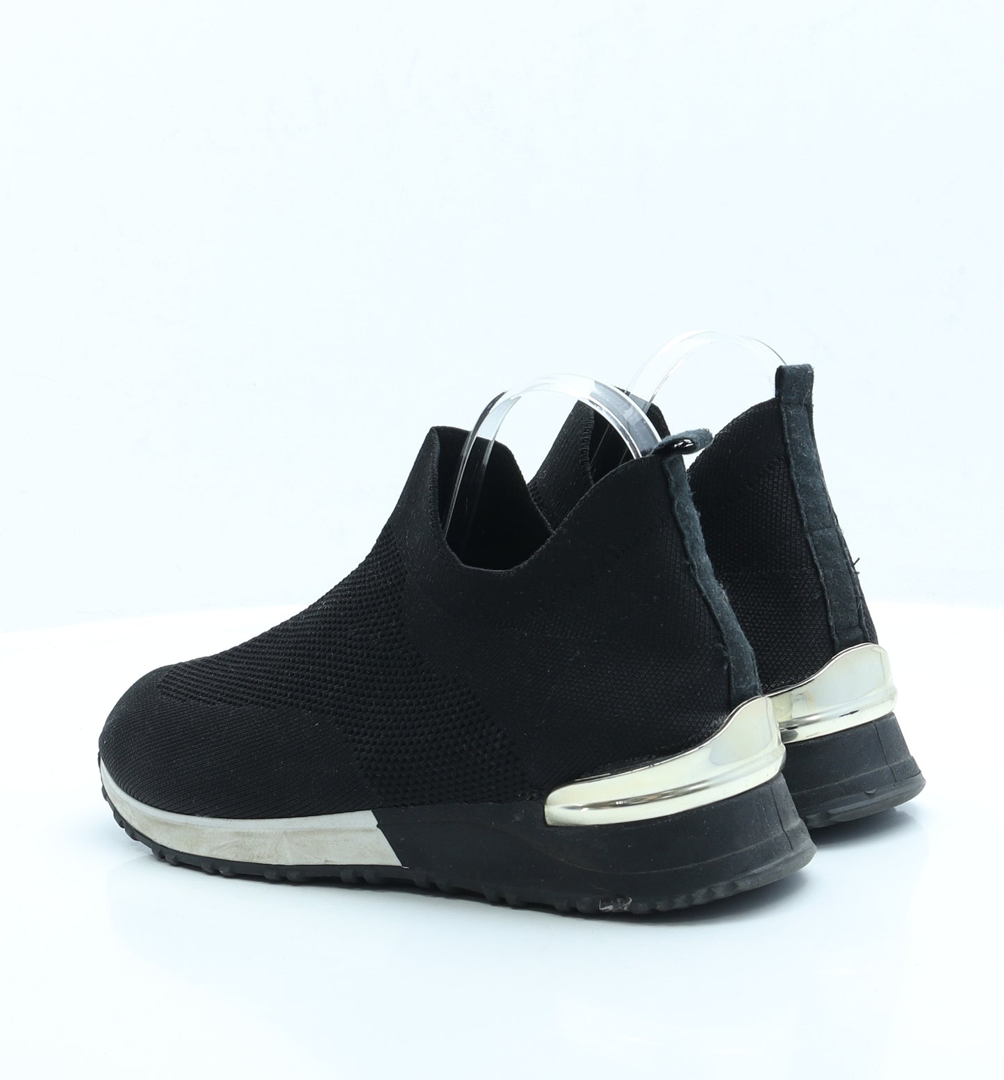 Preworn Womens Black Polyester Trainer UK 8