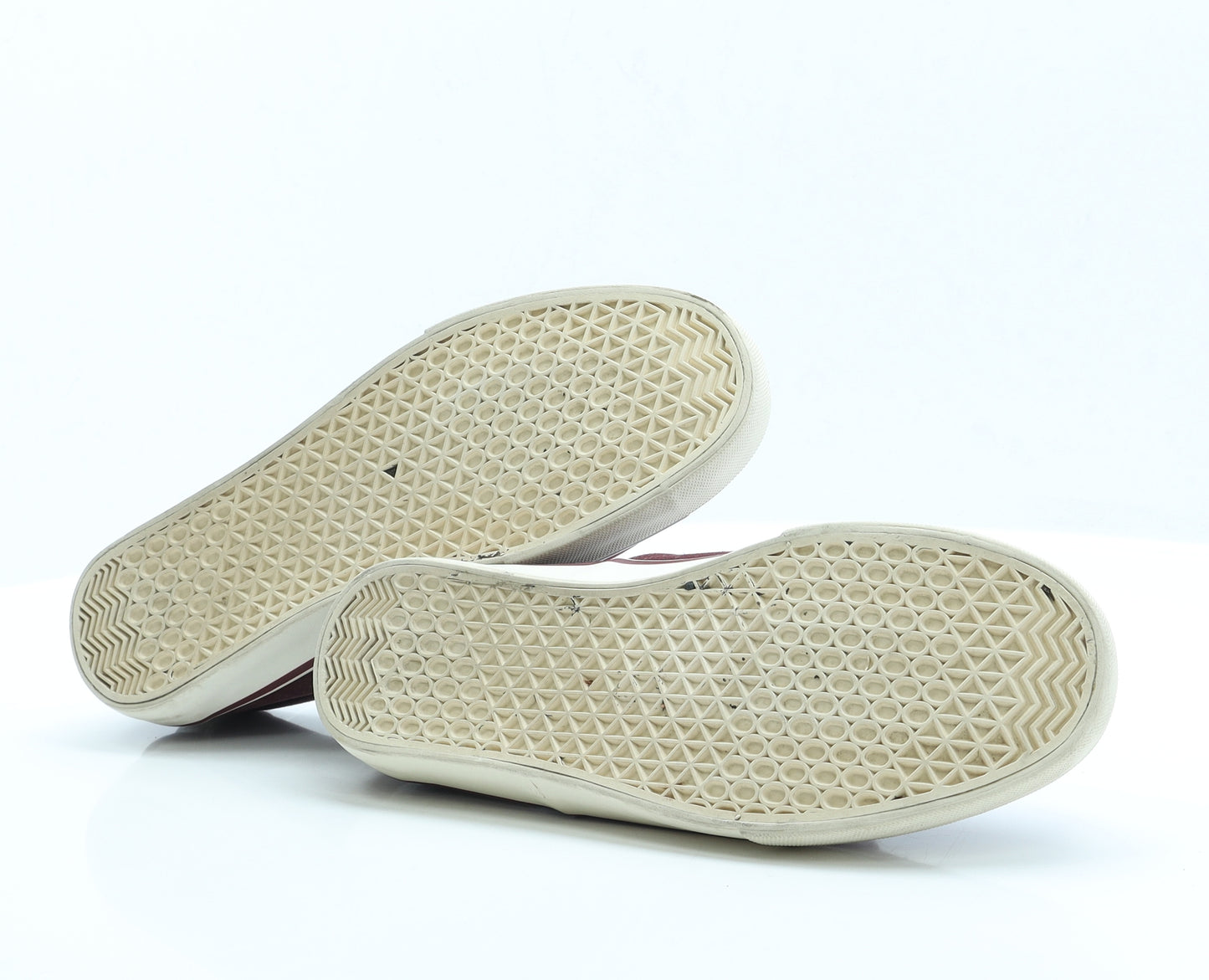 North Coast Mens Red Fabric Trainer UK 8