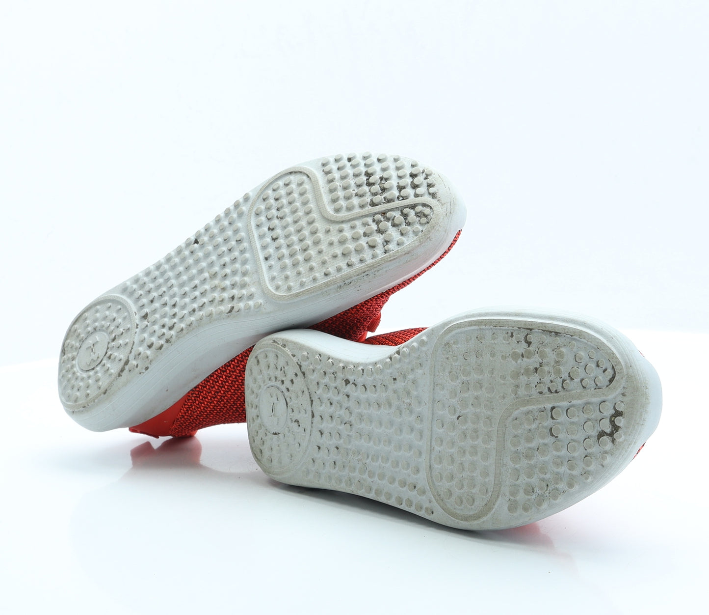 Under armour Mens Red Fabric Trainer UK 7 EUR 41 US 8