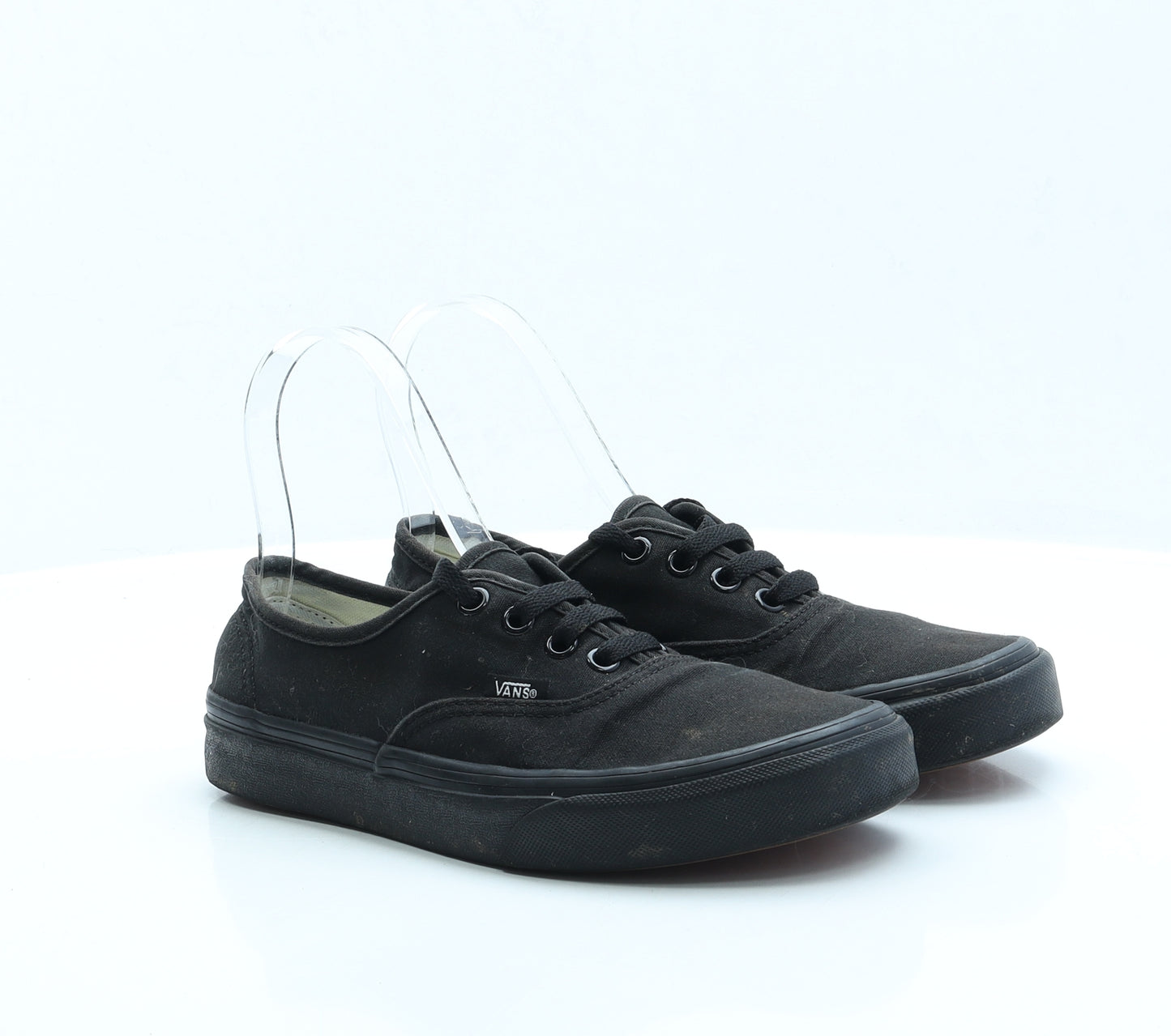 VANS Womens Black Fabric Trainer UK 4.5