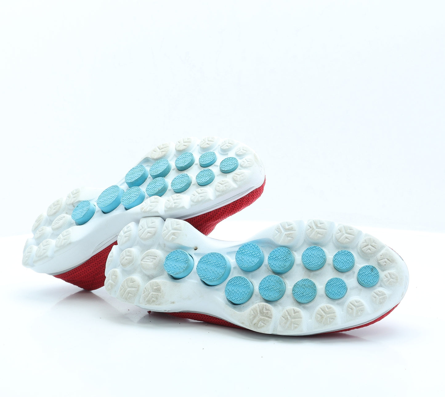 Skecher Womens Red Polyester Trainer UK 8 EUR 41 US 11