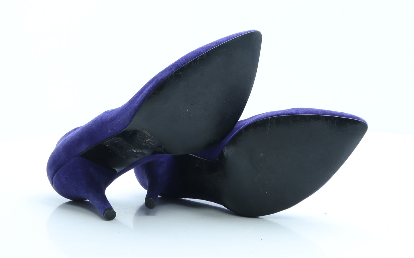 Faith Womens Purple Polyester D'Orsay Heel UK 6 EUR 39