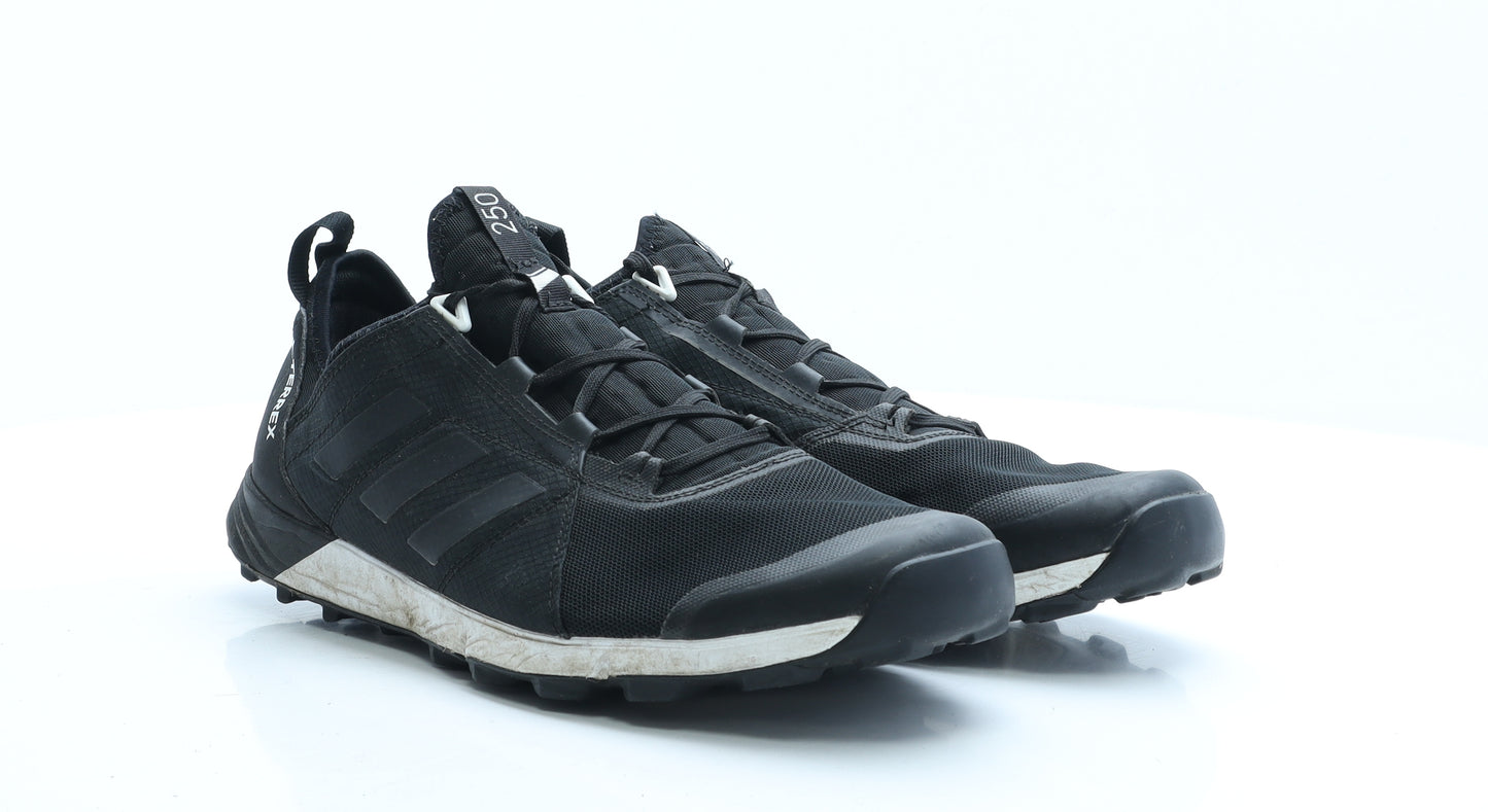 adidas Mens Black Polyester Trainer UK 11 EUR 46 - Terrex