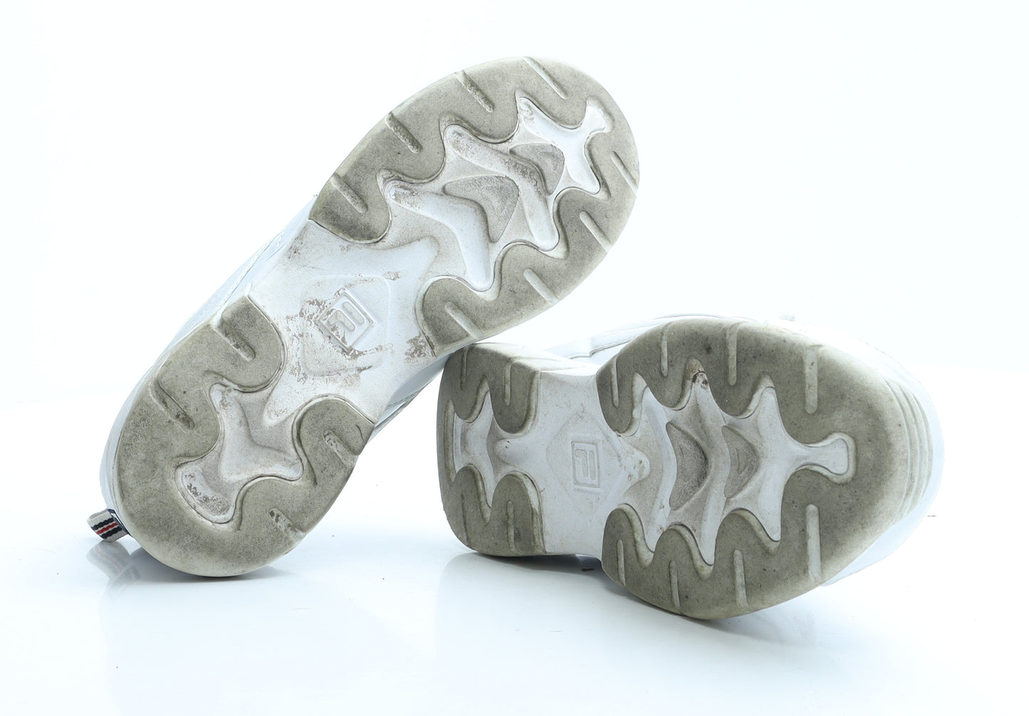 FILA Womens White Polyester Trainer UK 5.5 EUR 39