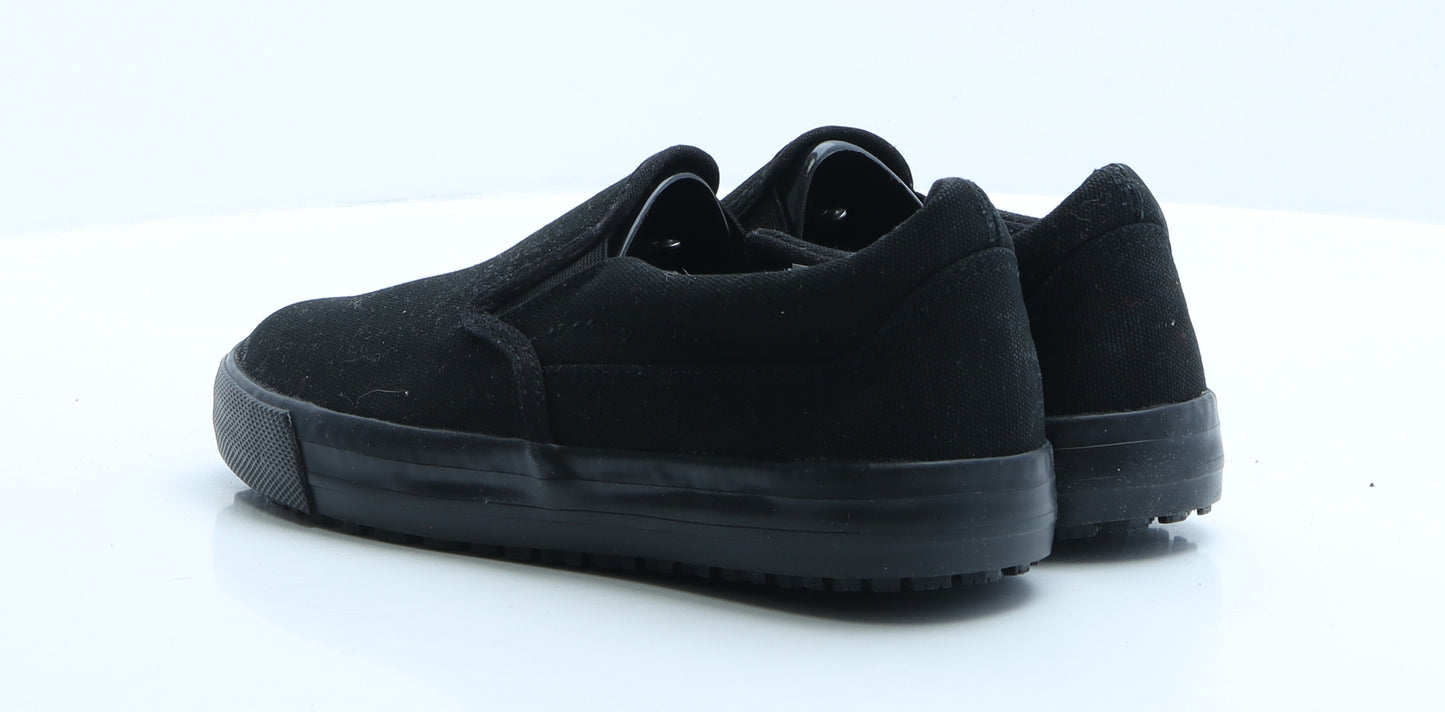 AIRWALK Womens Black Polyester Loafer Flat UK 6 39