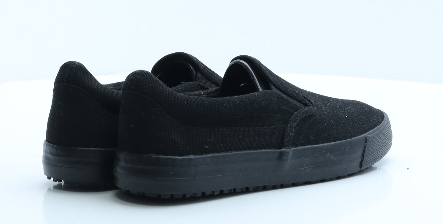 AIRWALK Womens Black Polyester Loafer Flat UK 6 39