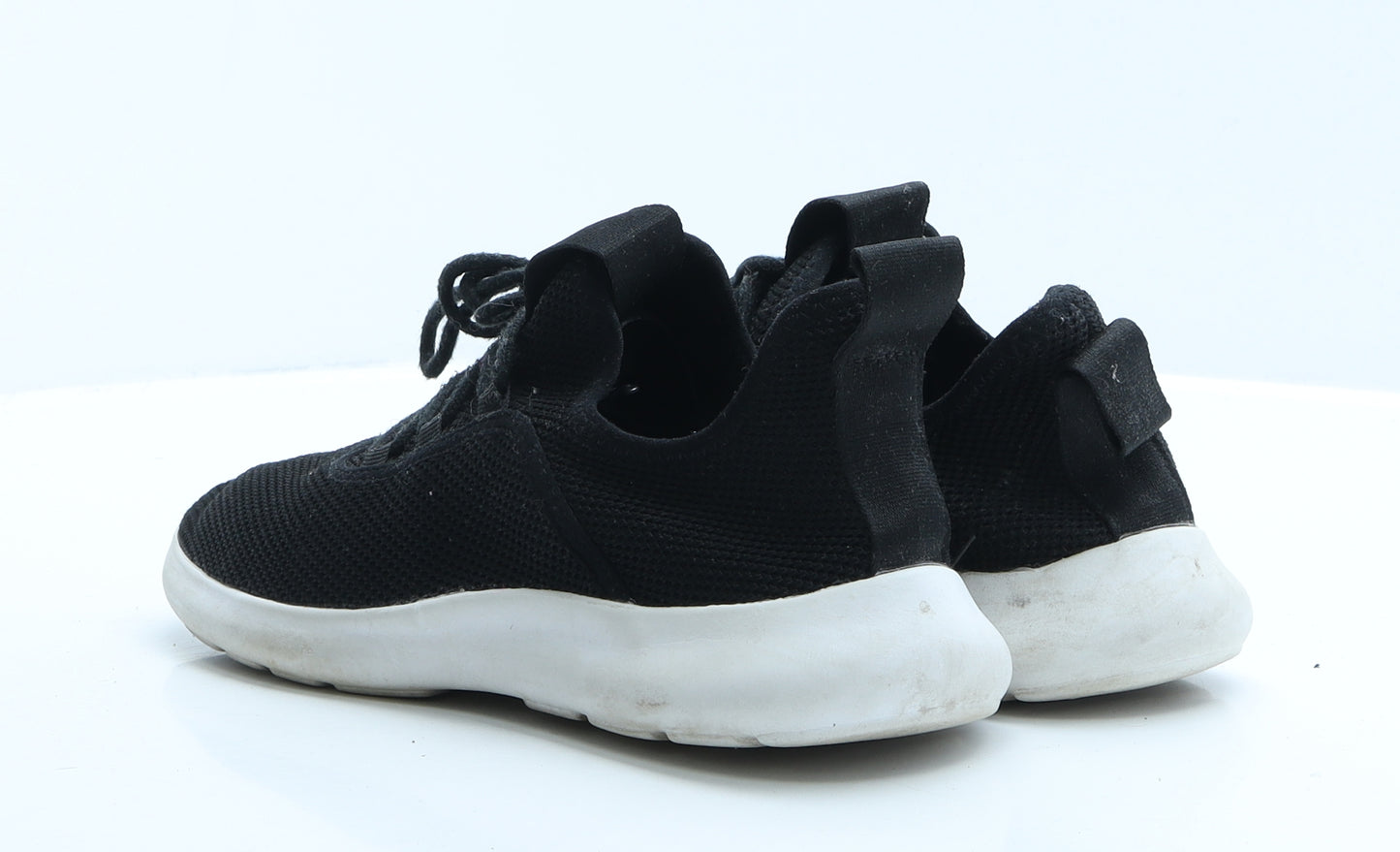 H&M Womens Black Polyester Trainer UK 5 EUR 38