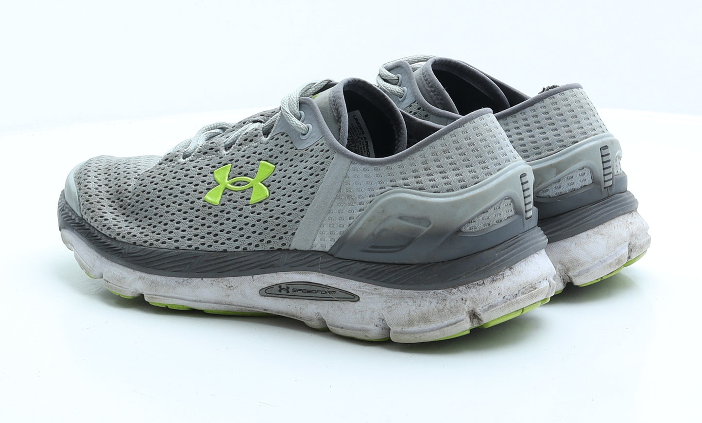 Under armour Mens Grey Polyester Trainer UK 9.5 EUR 44