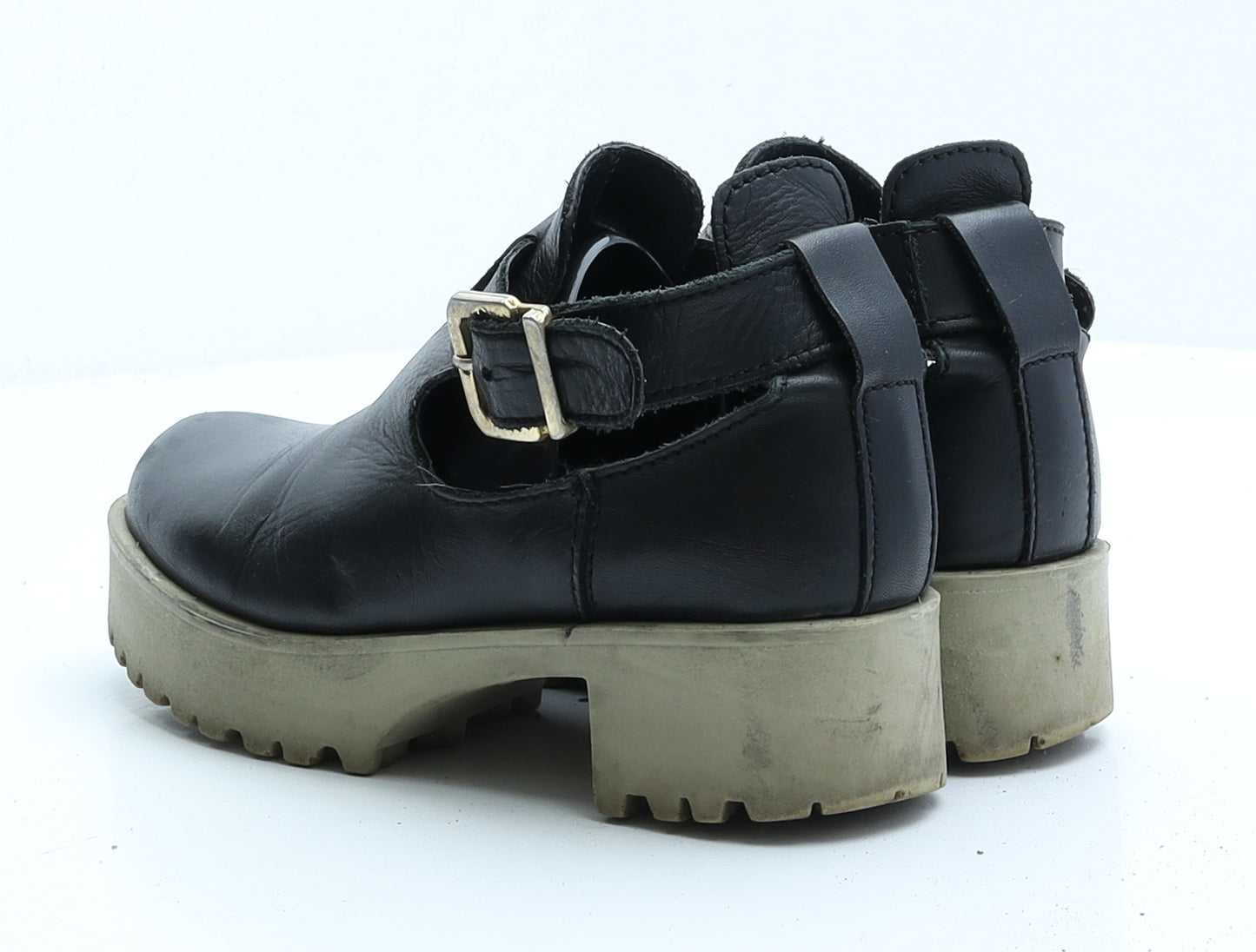Universo Do Sapato Womens Black Faux Leather Chelsea Boot UK 3 EUR 36