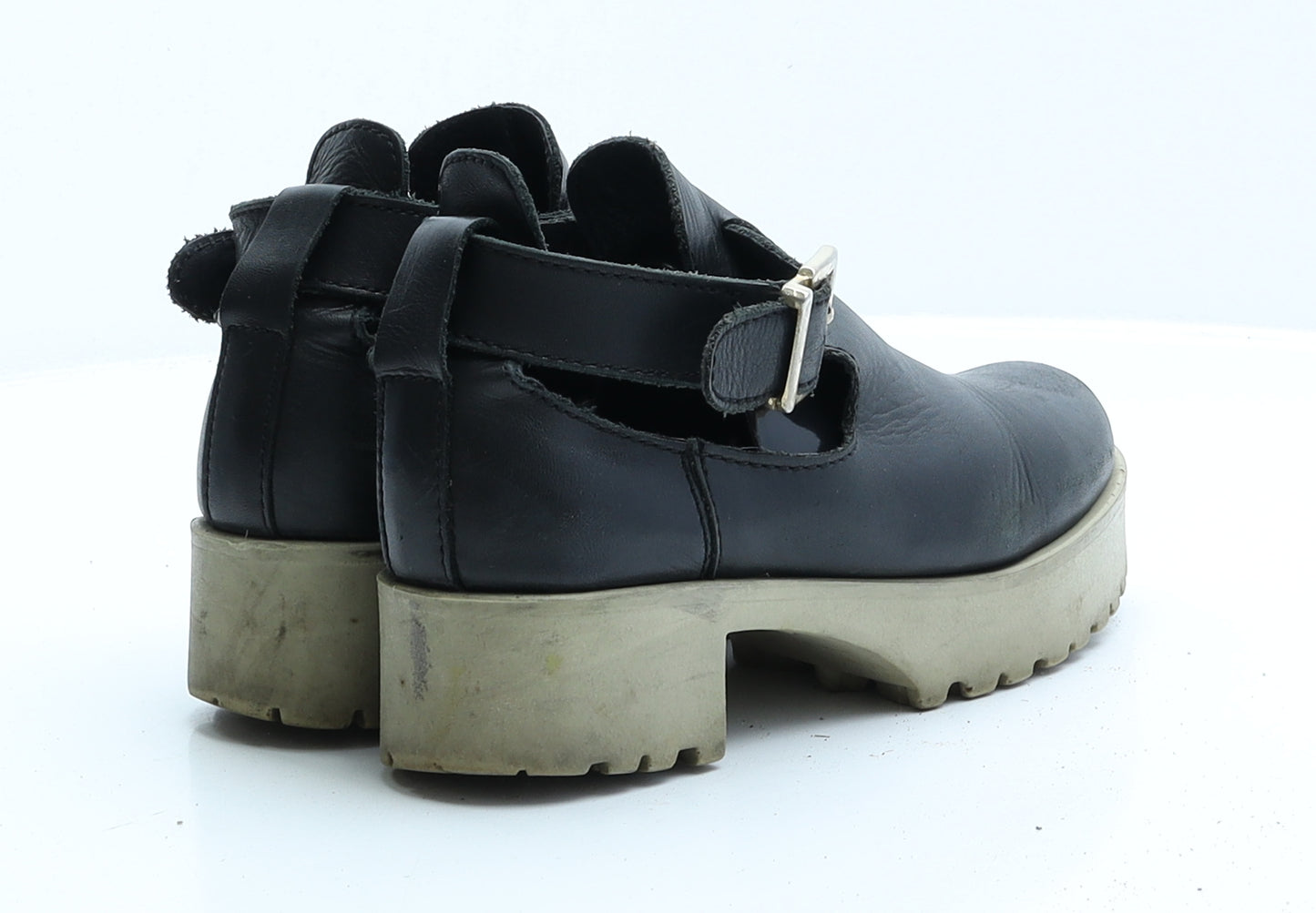 Universo Do Sapato Womens Black Faux Leather Chelsea Boot UK 3 EUR 36