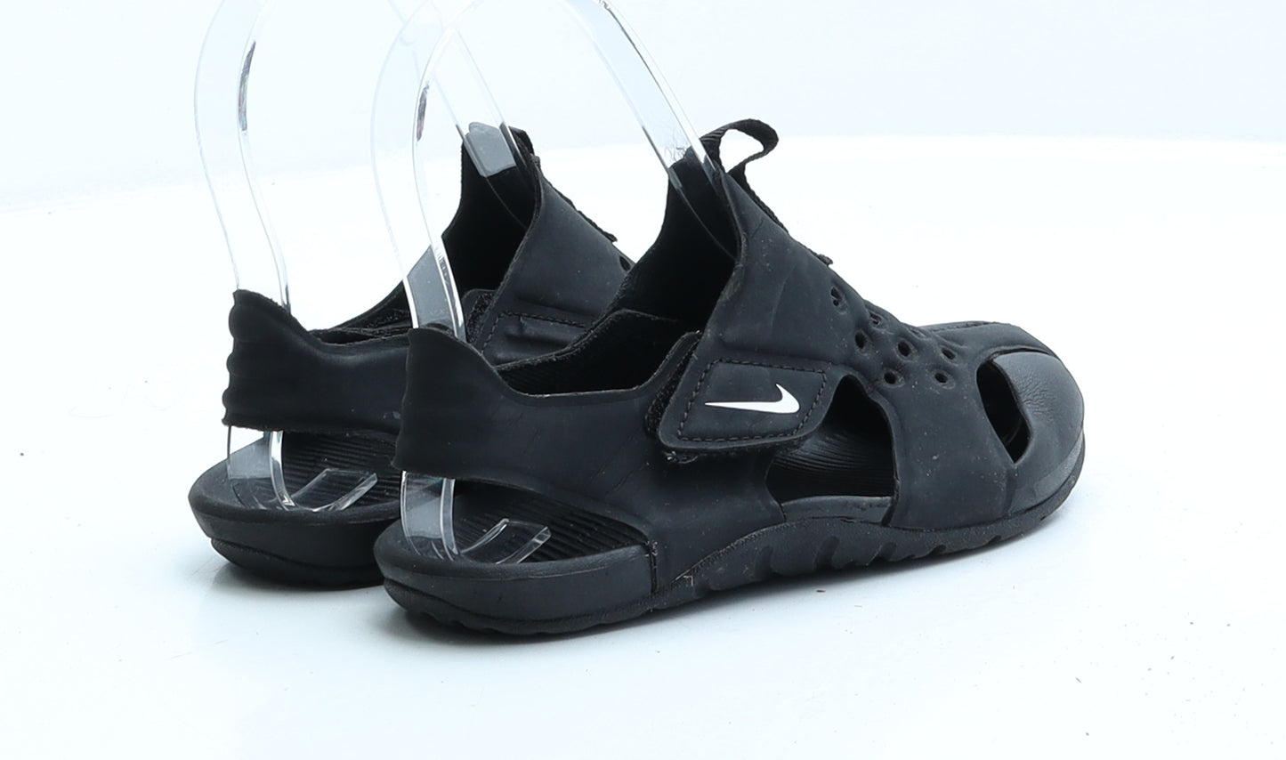 Nike Boys Black Rubber Sandal UK 11.5