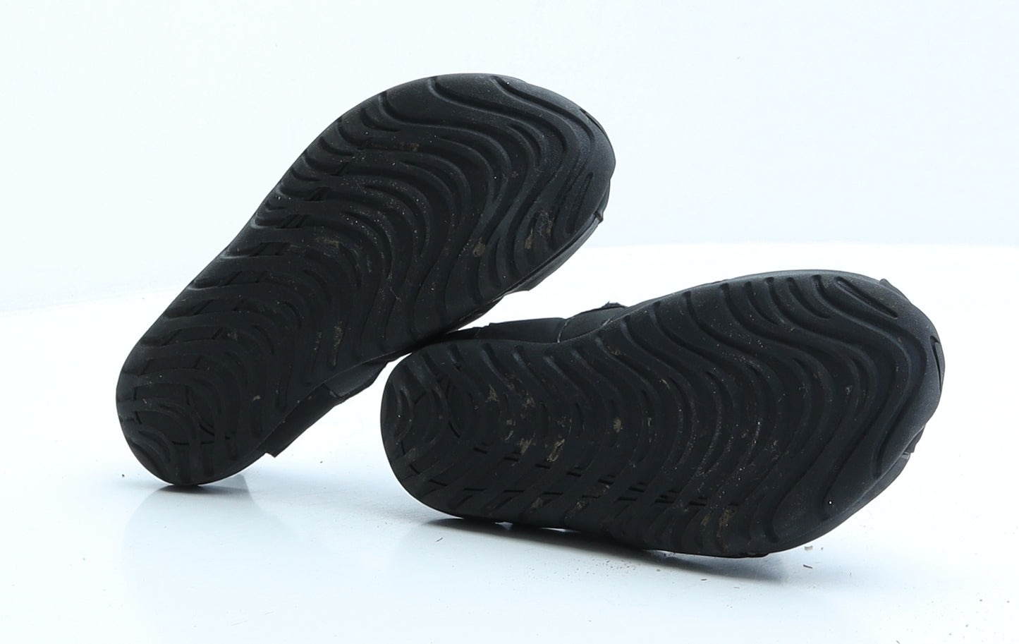 Nike Boys Black Rubber Sandal UK 11.5