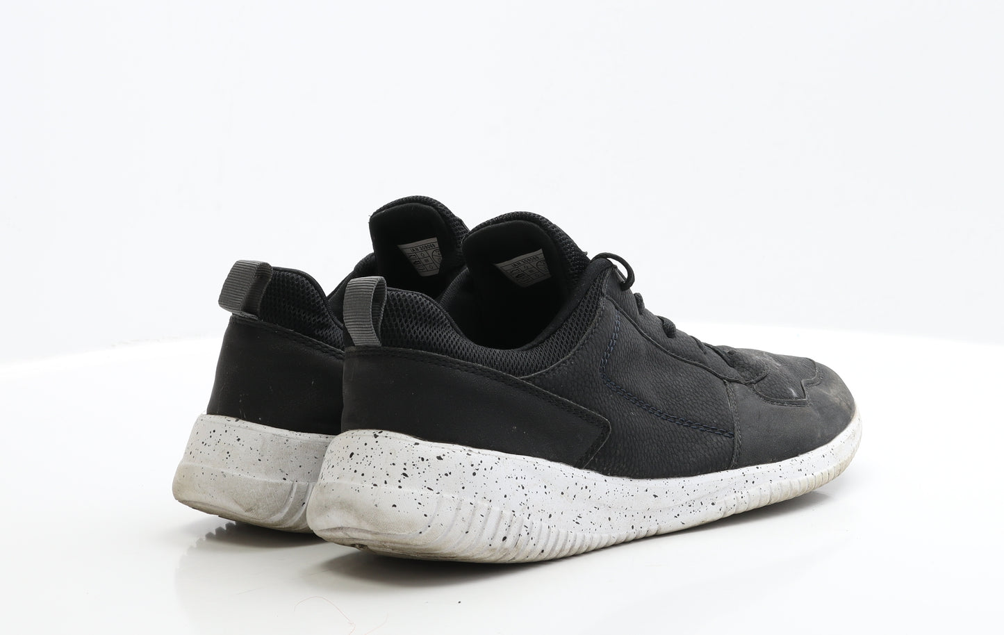 Livergy Mens Black Polyester Trainer UK 11 EUR 45