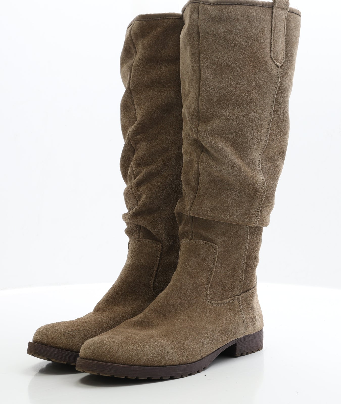 Linera Womens Brown Suede Bootie Boot UK 5 EUR 38