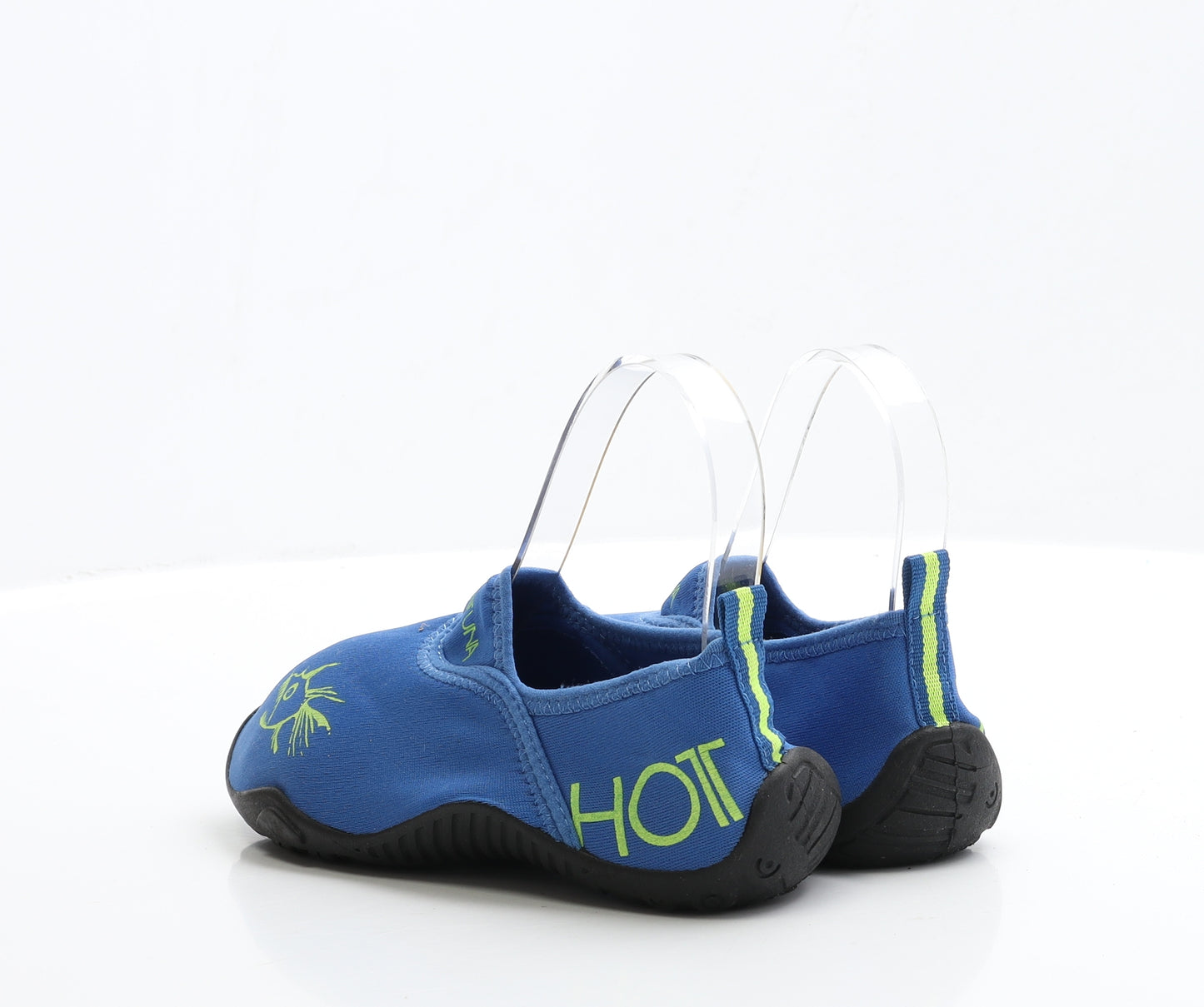 Hot Tuna Boys Blue Polyester Slip On Casual UK 2 EUR 34 - Aqua Shoes