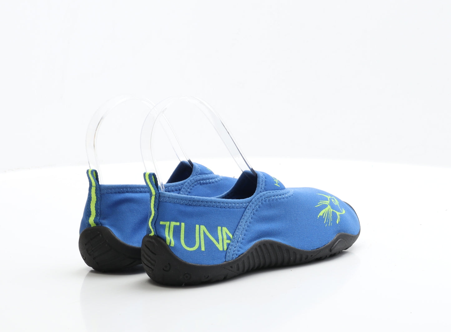 Hot Tuna Boys Blue Polyester Slip On Casual UK 2 EUR 34 - Aqua Shoes