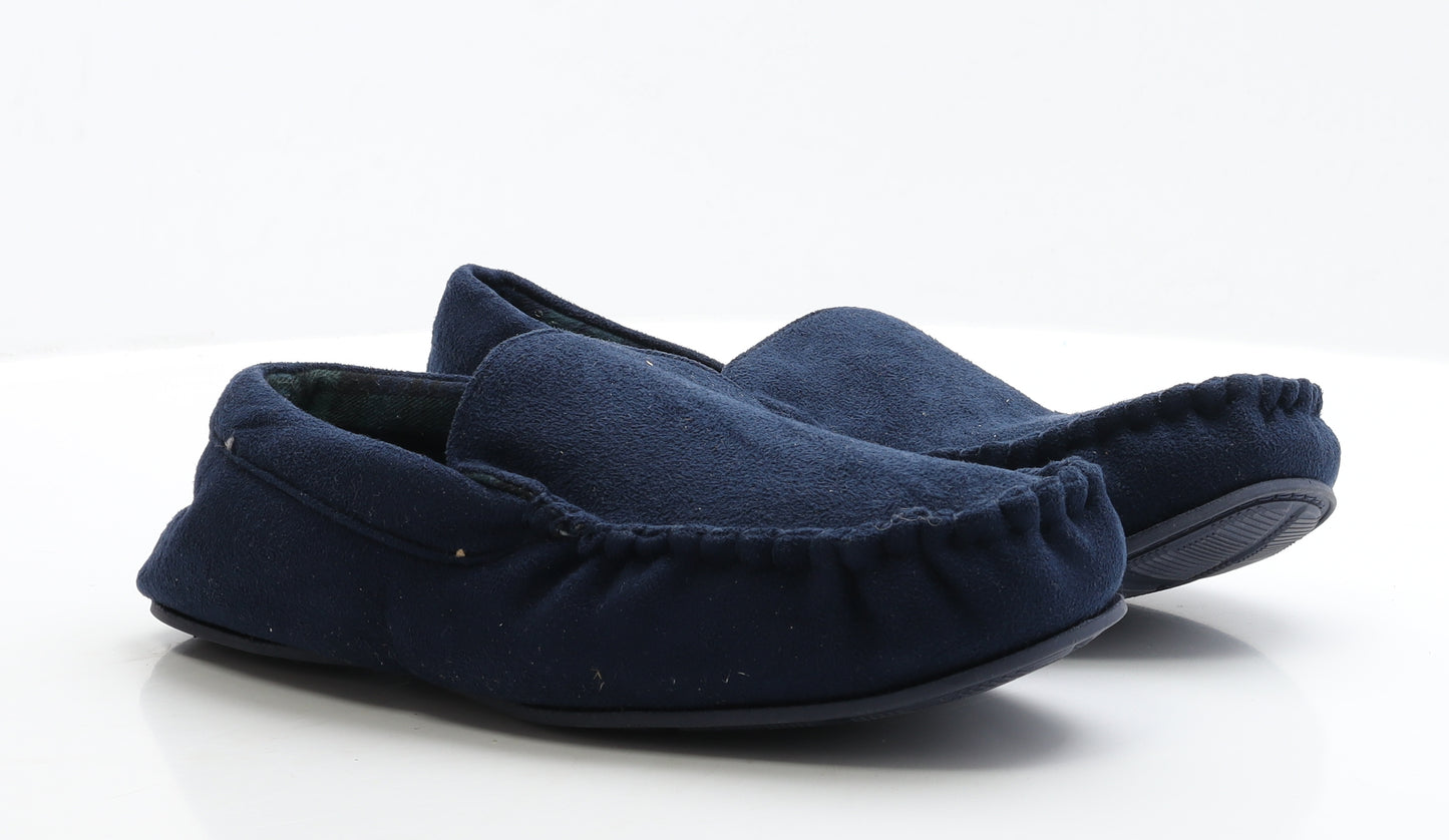 Avenue Mens Blue Polyester Loafer Slipper UK 10 EUR 44