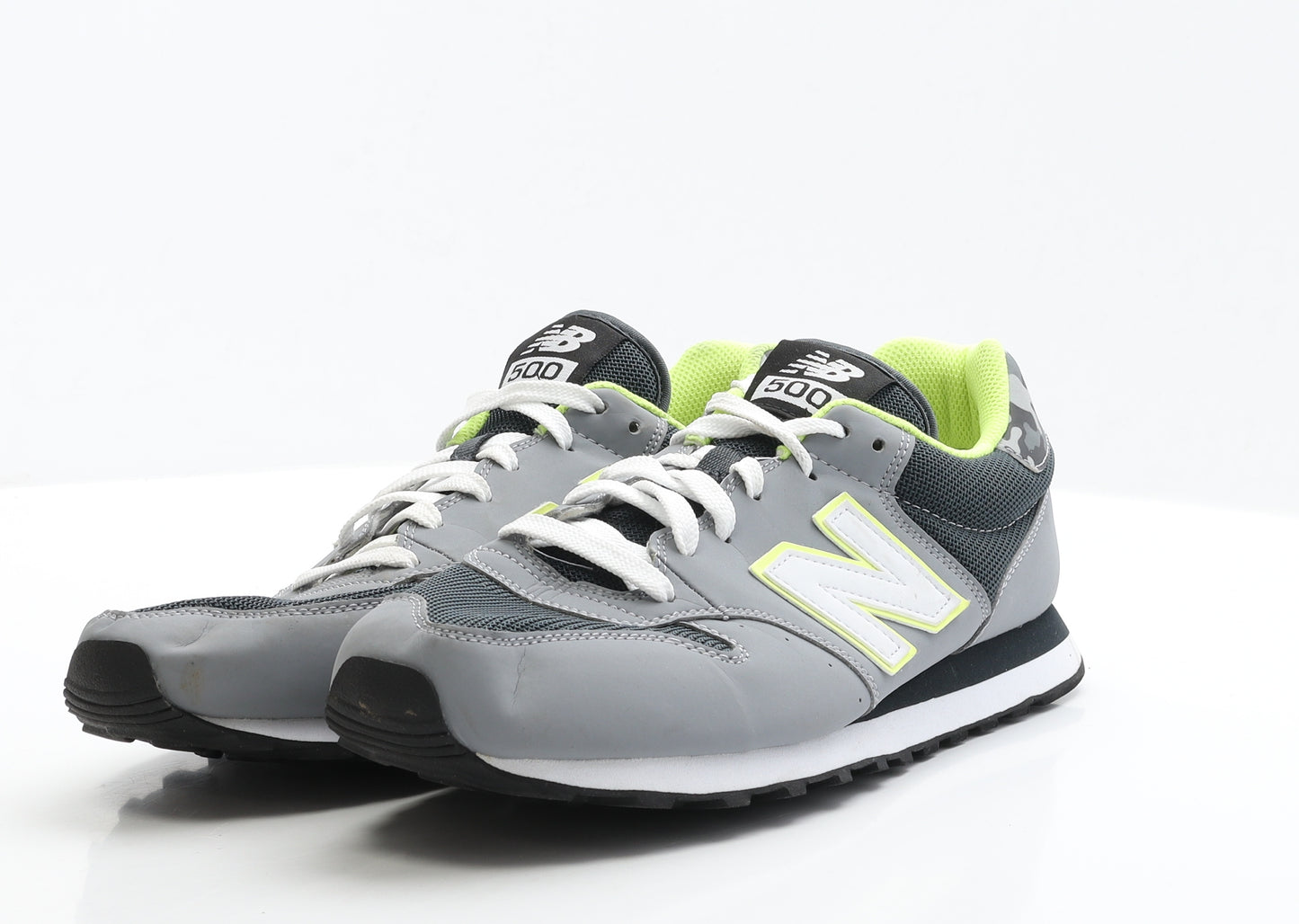 New Balance Mens Grey Polyester Trainer UK 10 EUR 44