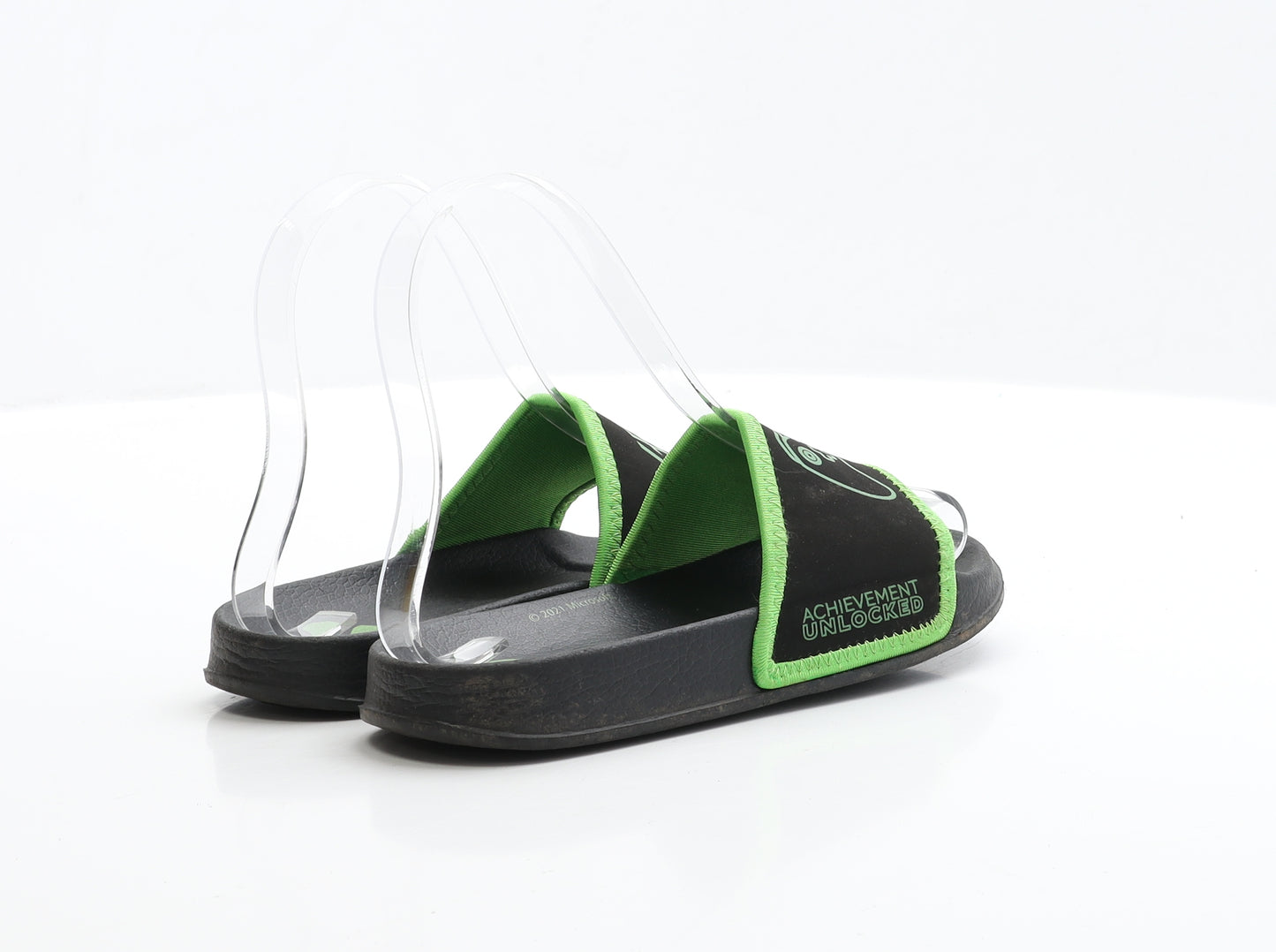 Xbox Boys Black Fabric Slider Sandal UK 12