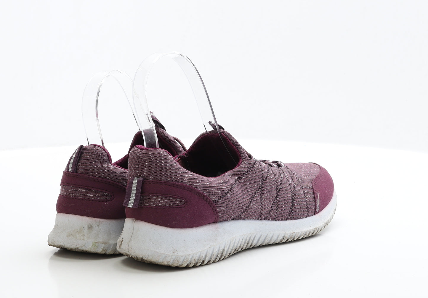 Go stroll Womens Purple Polyester Trainer UK 5