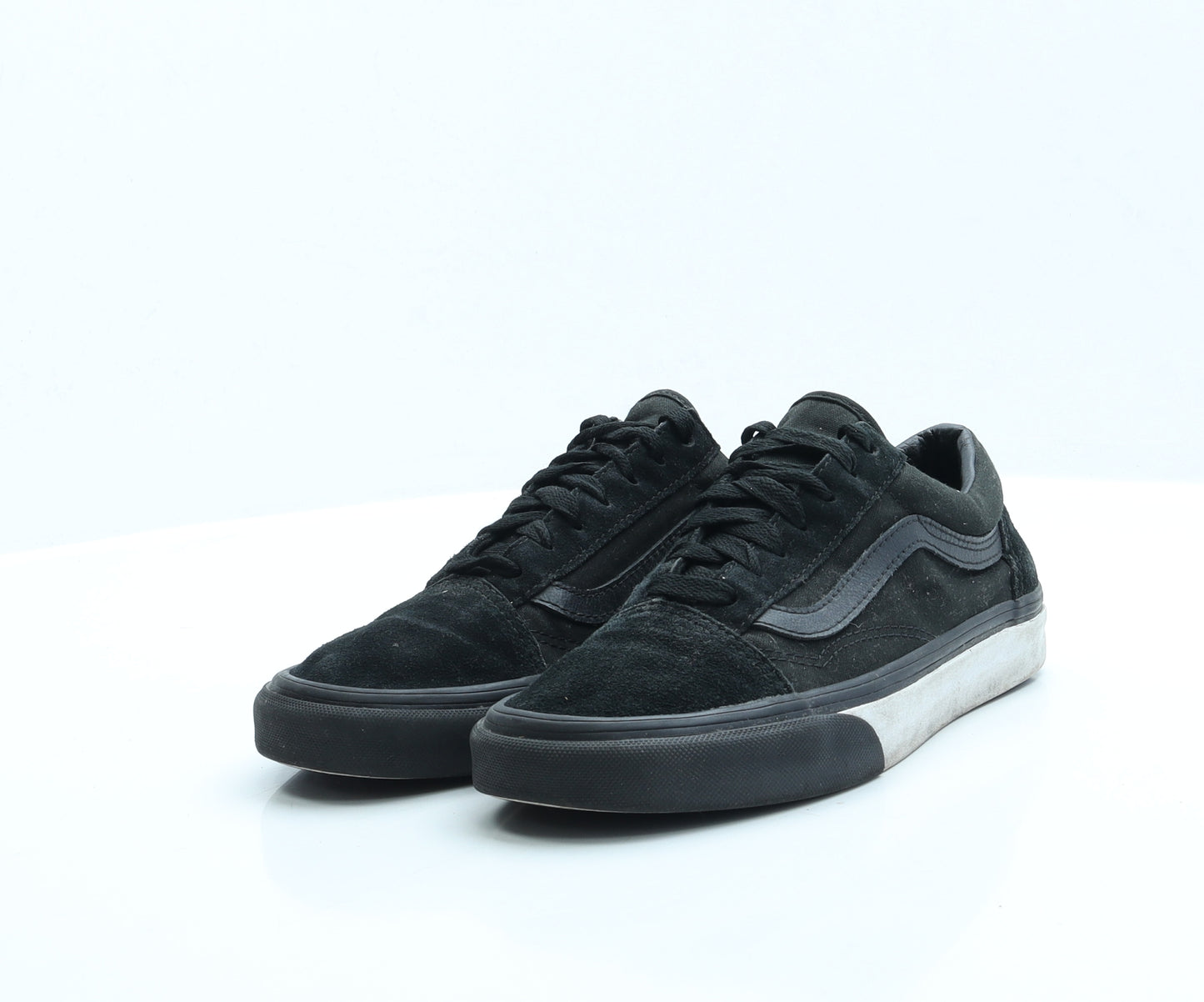VANS Womens Black Fabric Trainer UK 5 - Unisex