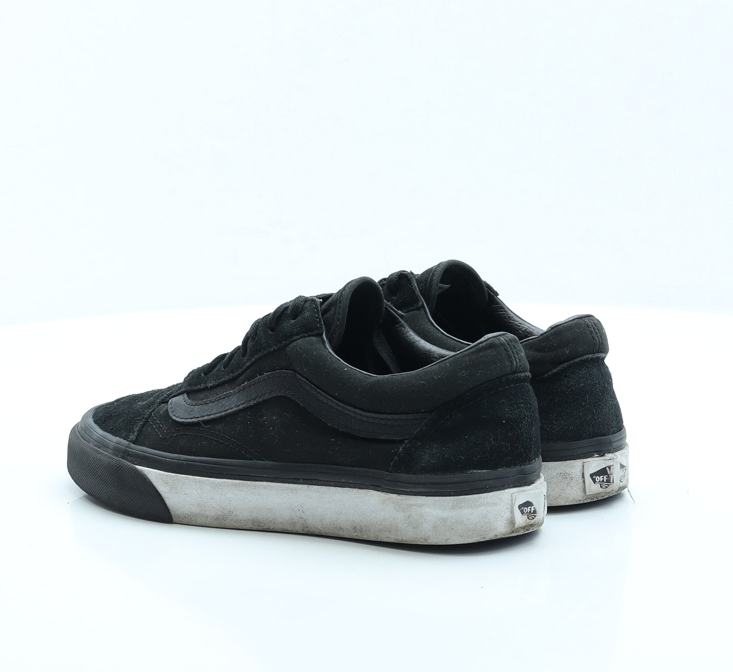 VANS Womens Black Fabric Trainer UK 5 - Unisex