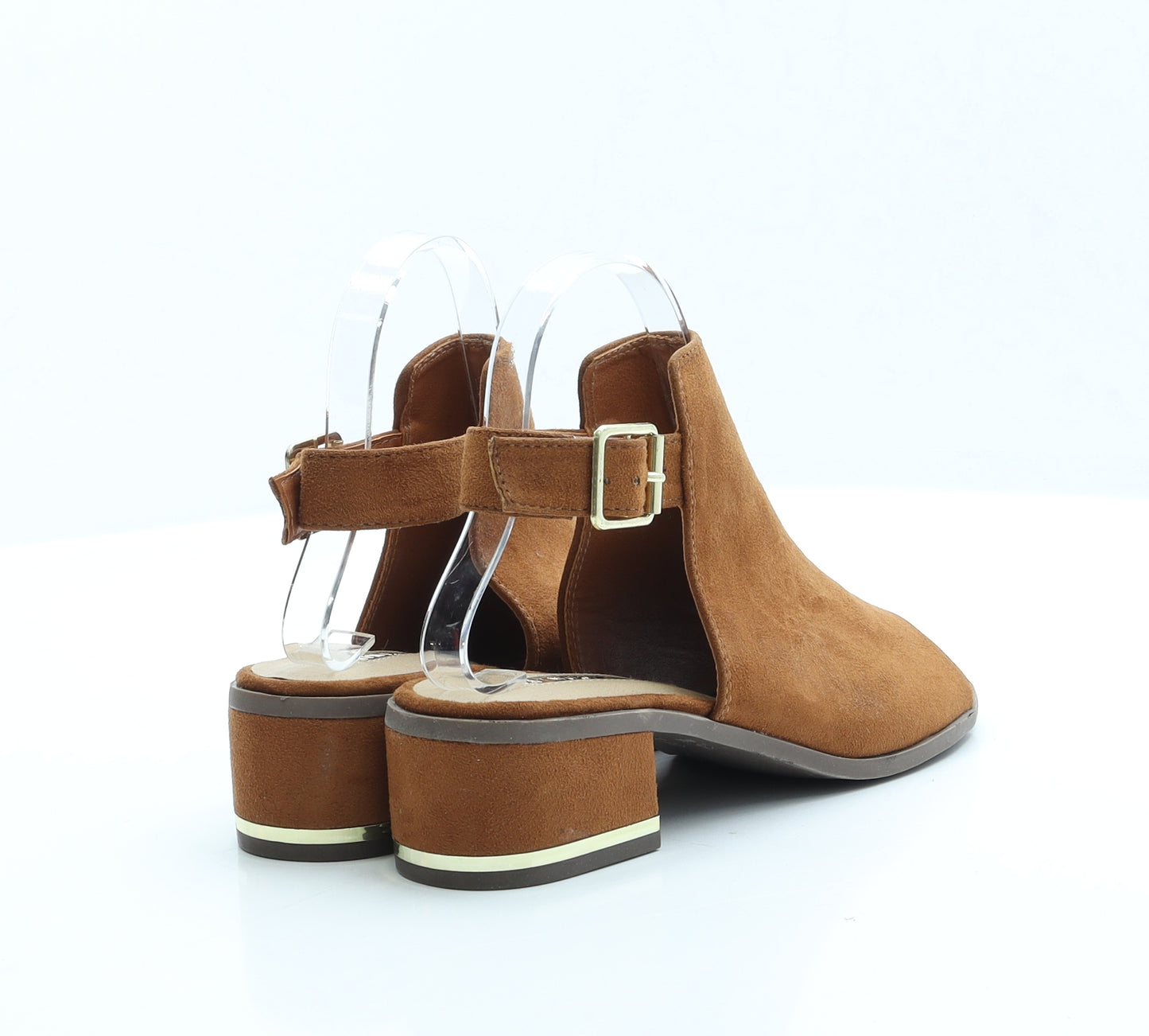 Atmosphere Womens Brown Faux Suede Bootie Boot UK 3 EUR 36 US 5