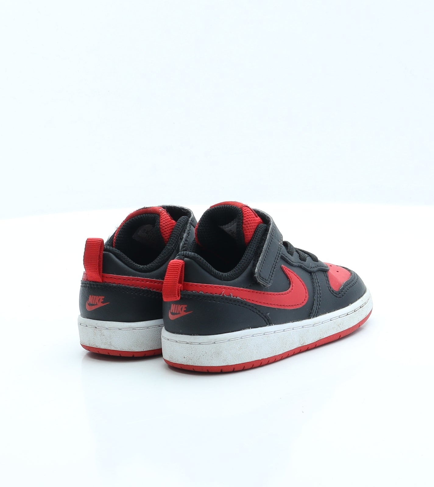 Nike Boys Red Colourblock Polyester Trainer UK 7.5 EUR 25 US 8