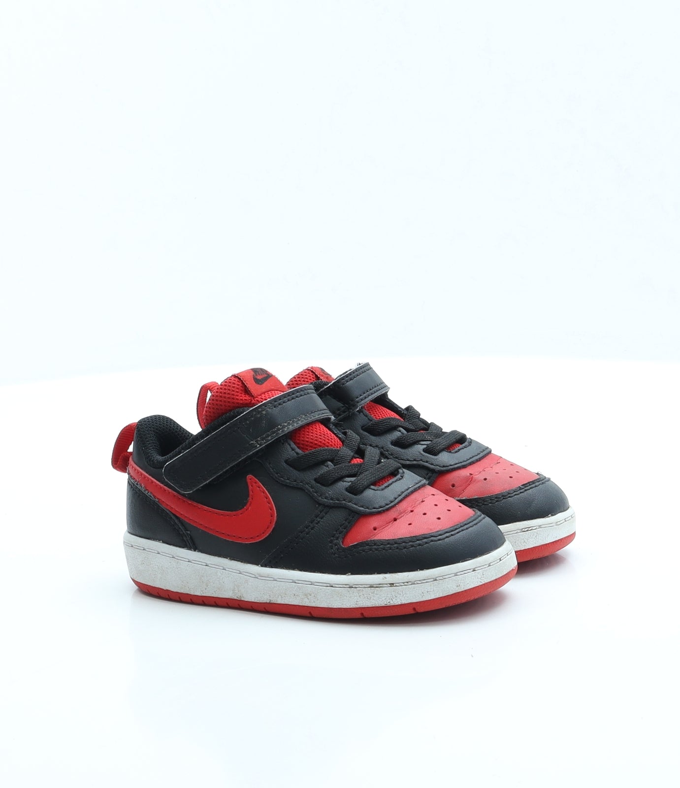 Nike Boys Red Colourblock Polyester Trainer UK 7.5 EUR 25 US 8