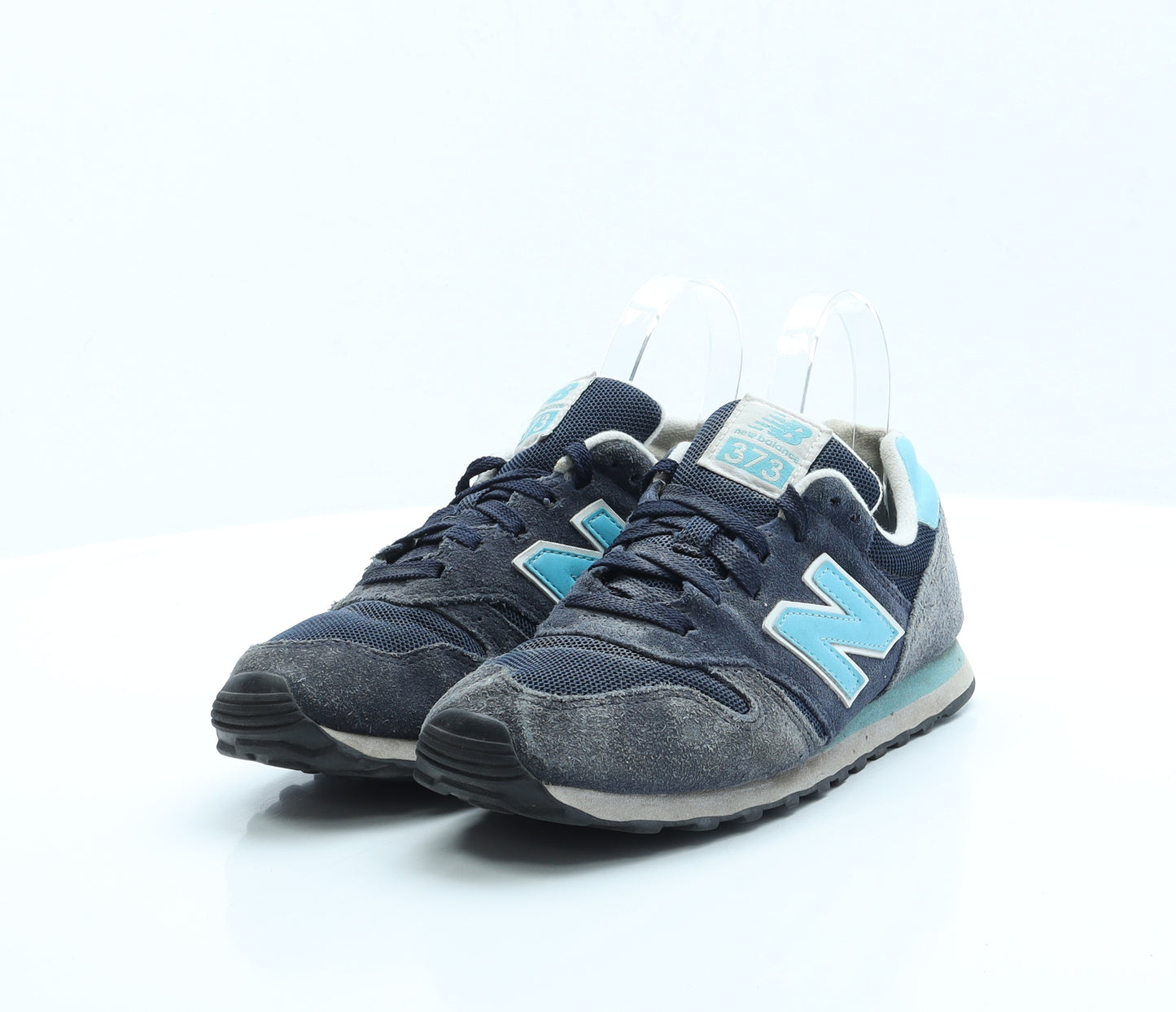 New Balance Womens Blue Polyester Trainer UK 5 EUR 37.5 US 7