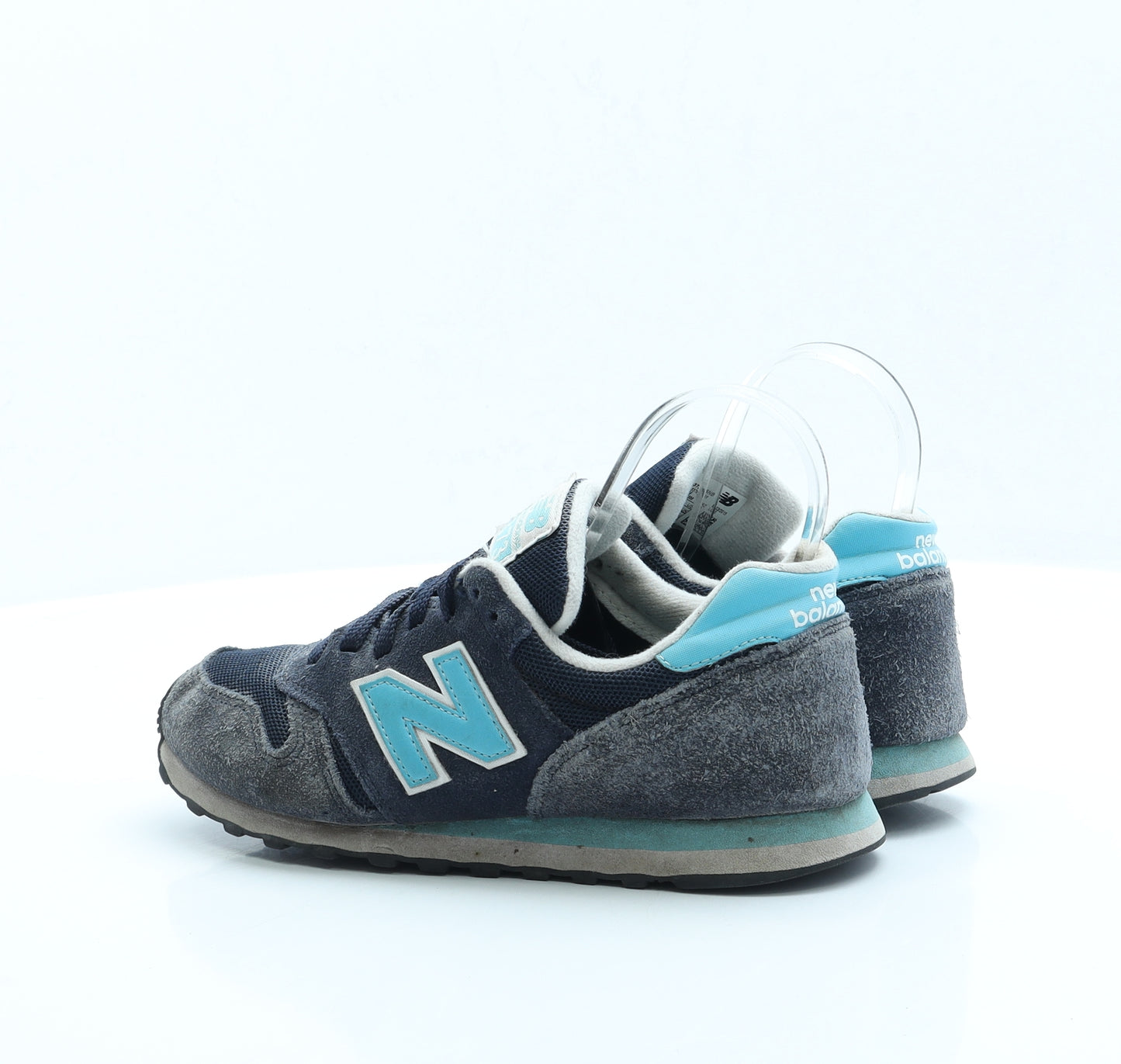 New Balance Womens Blue Polyester Trainer UK 5 EUR 37.5 US 7